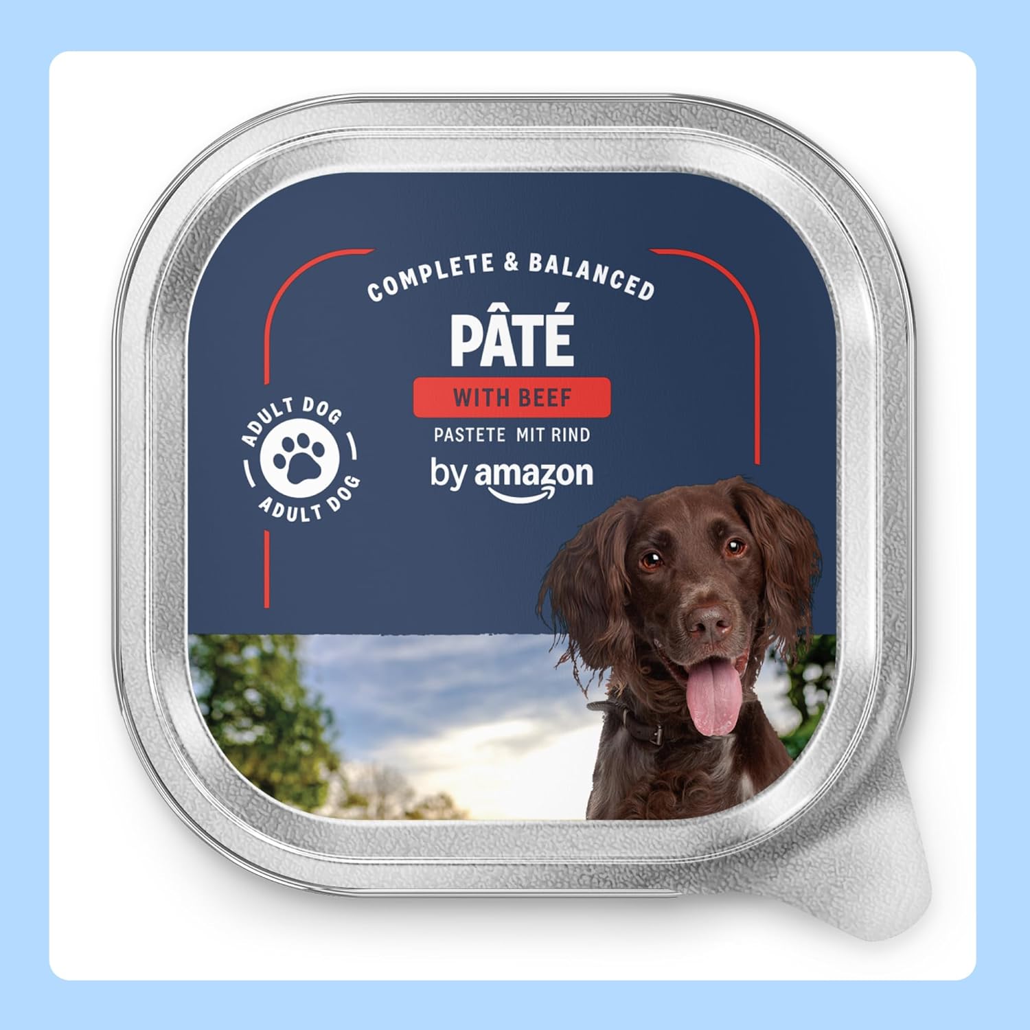 by Amazon Nassfutter für Hunde, Pastete Gemischt, 300g, 20er-Pack