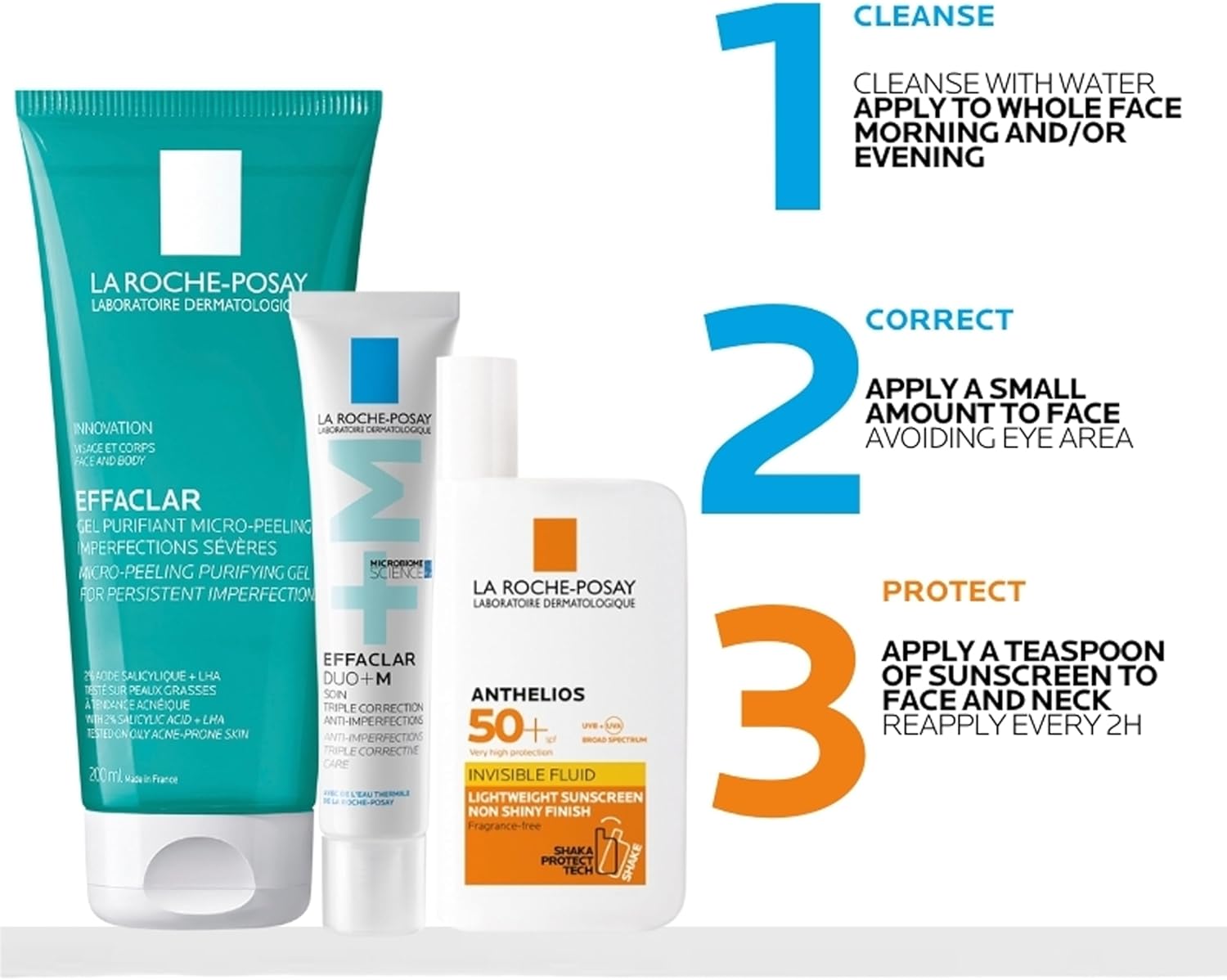 La Roche-Posay Effaclar Micropeeling Cleansing Gel with Salicylic Acid For Oily Skin