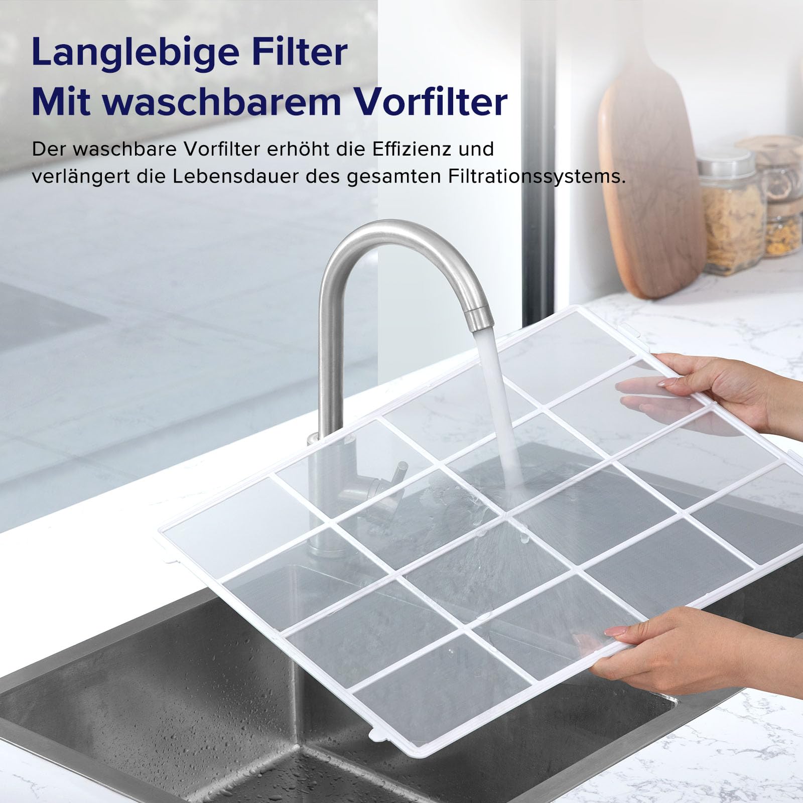 Levoit Luftreiniger mit HEPA Luftfilter gegen 99,97 Prozent Schimmel Staub Pollen Tierhaare, Luftqualitäts-Feedback und Auto-Modus, CADR 240m³/h für Raucherzimmer, bis zu 50m², Weiß