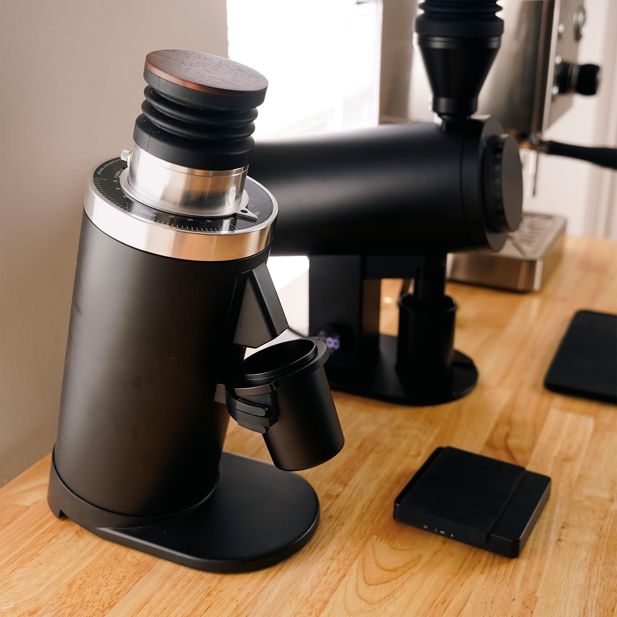 MiiCoffee DF64 II Single Dosing Coffee Grinder (Black)