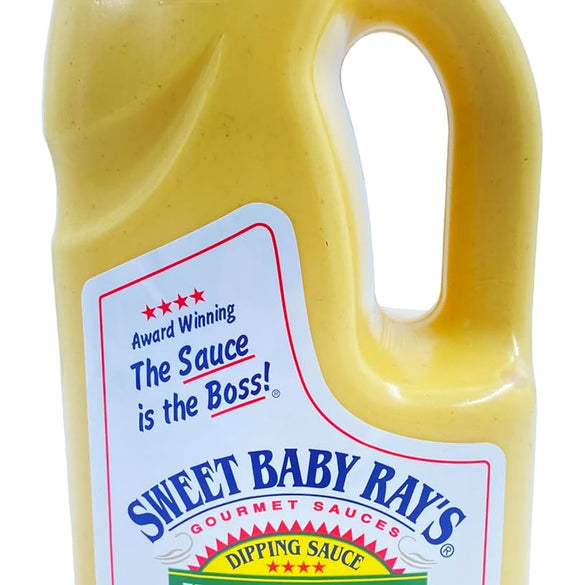 Sweet Baby Ray's Award Winning Sauce | Lemon Pepper Flavor | 64 oz Bottle | Kosher | Gluten Free | Made in the USA