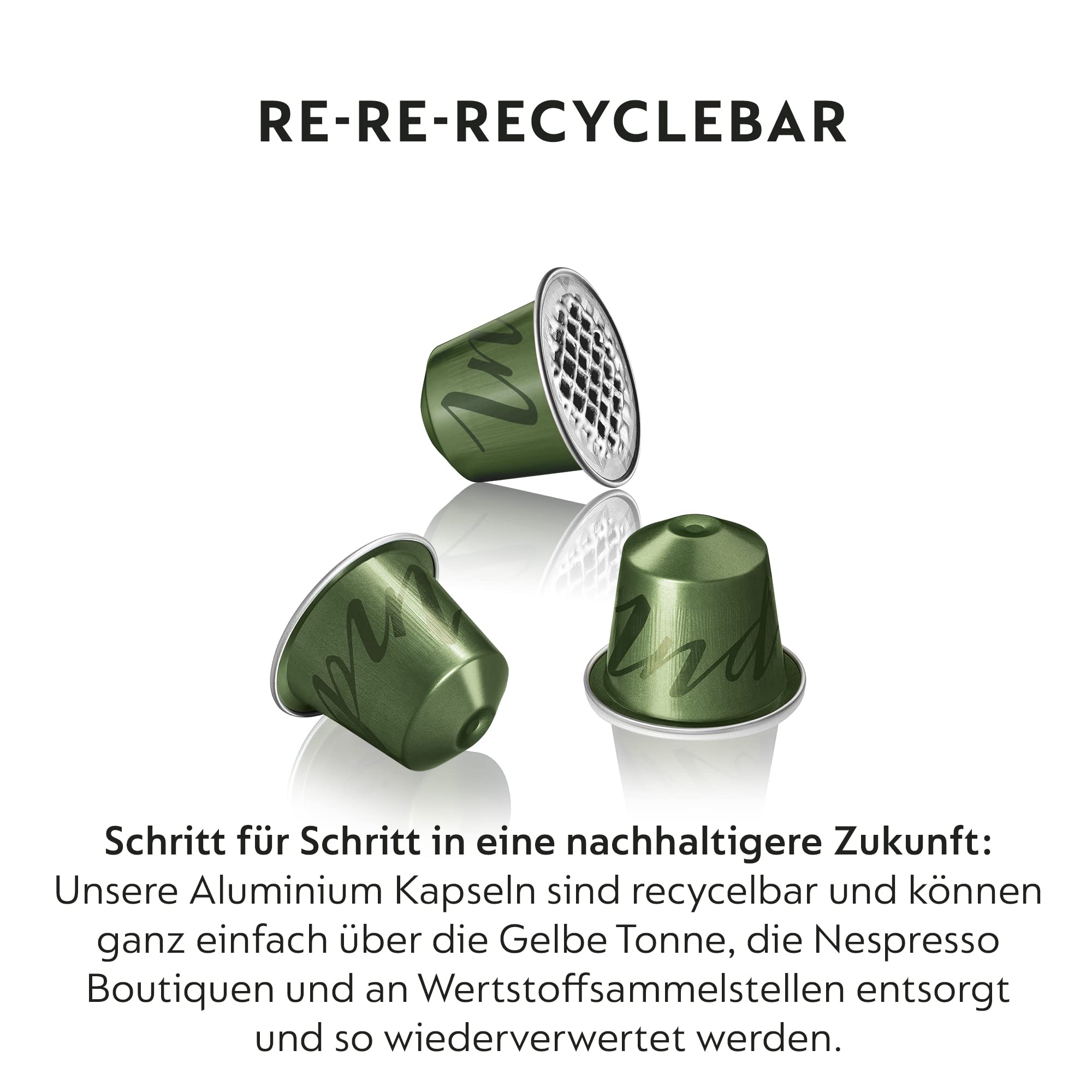 NESPRESSO ORIGINAL Ispirazione Italiana Auswahl 100 Kaffeekapseln | Arabica & Robusta Kaffee | Mittlere bis dunkle Röstung