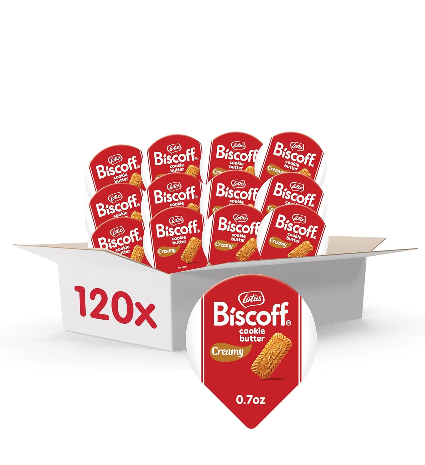 Lotus Biscoff & GO, Cookie Butter and Breadsticks Snack Pack, non-GMO + Vegan, 1.6 Oz (Pack of 8)