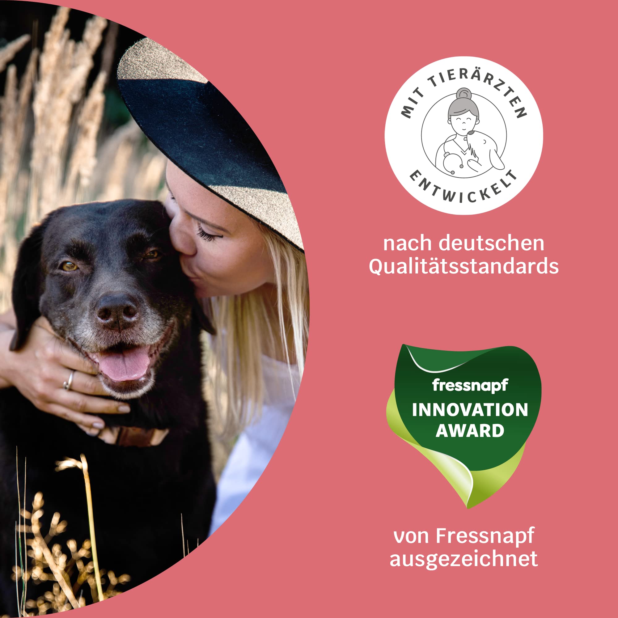 9-in-1 Probiotika für Deinen Hund - Lucky Belly Hypoallergen Allergie Fit ohne Huhn 120 Drops (350g) von mammaly-Bei Magenprobleme & Verdauungsprobleme für Magen-Darm,Verdauungssnacks bei Gras fressen