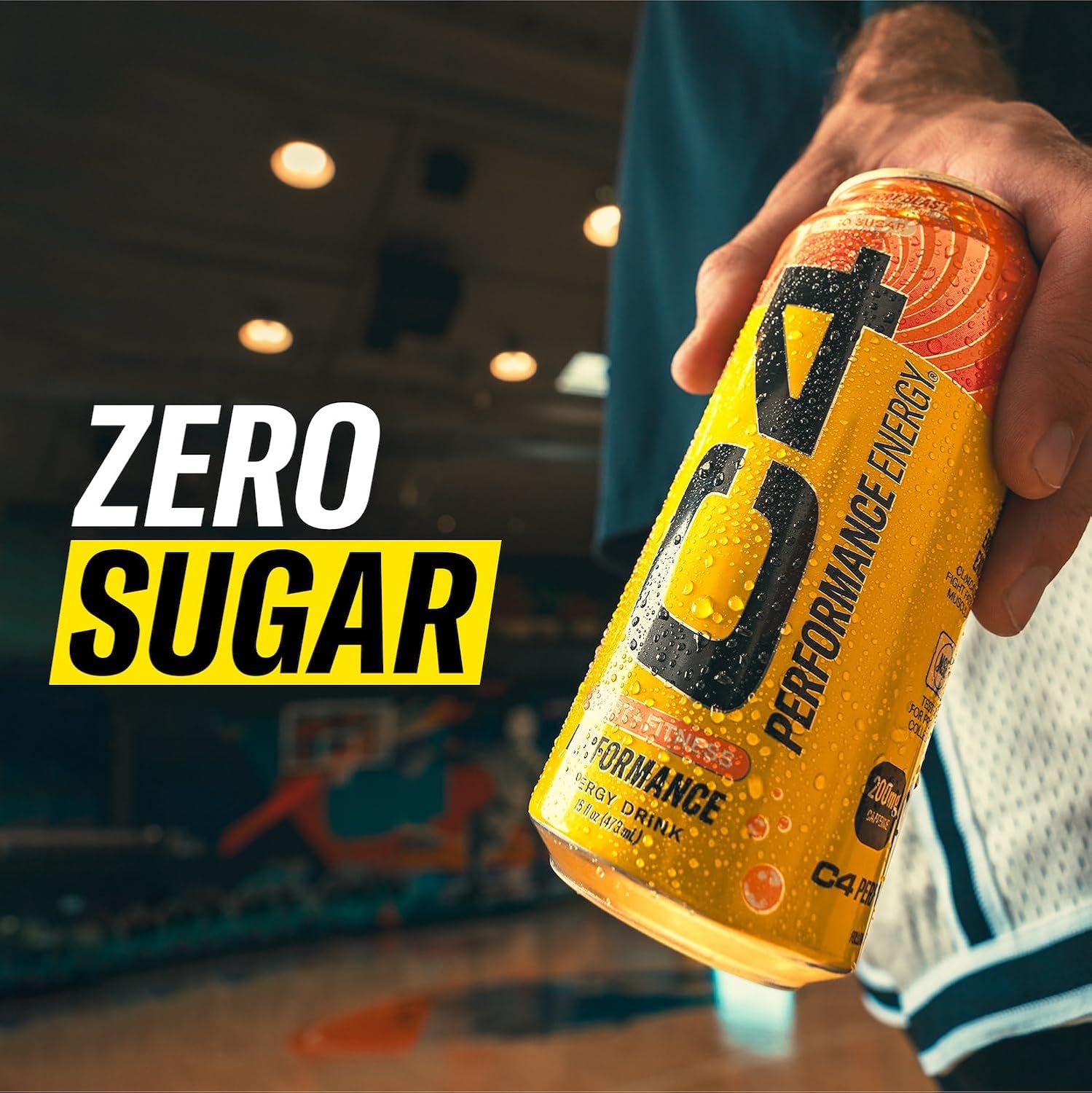 C4 Energy Carbonated Zero Sugar Energy Drink, Sparkling Frozen Bombsicle, 16 Fl Oz (Pack of 12)