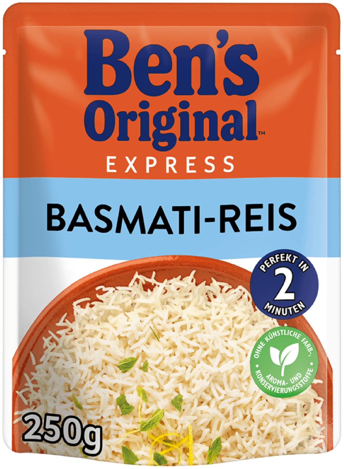 BEN'S ORIGINAL™ Express Reis Basmati 6 x 220g