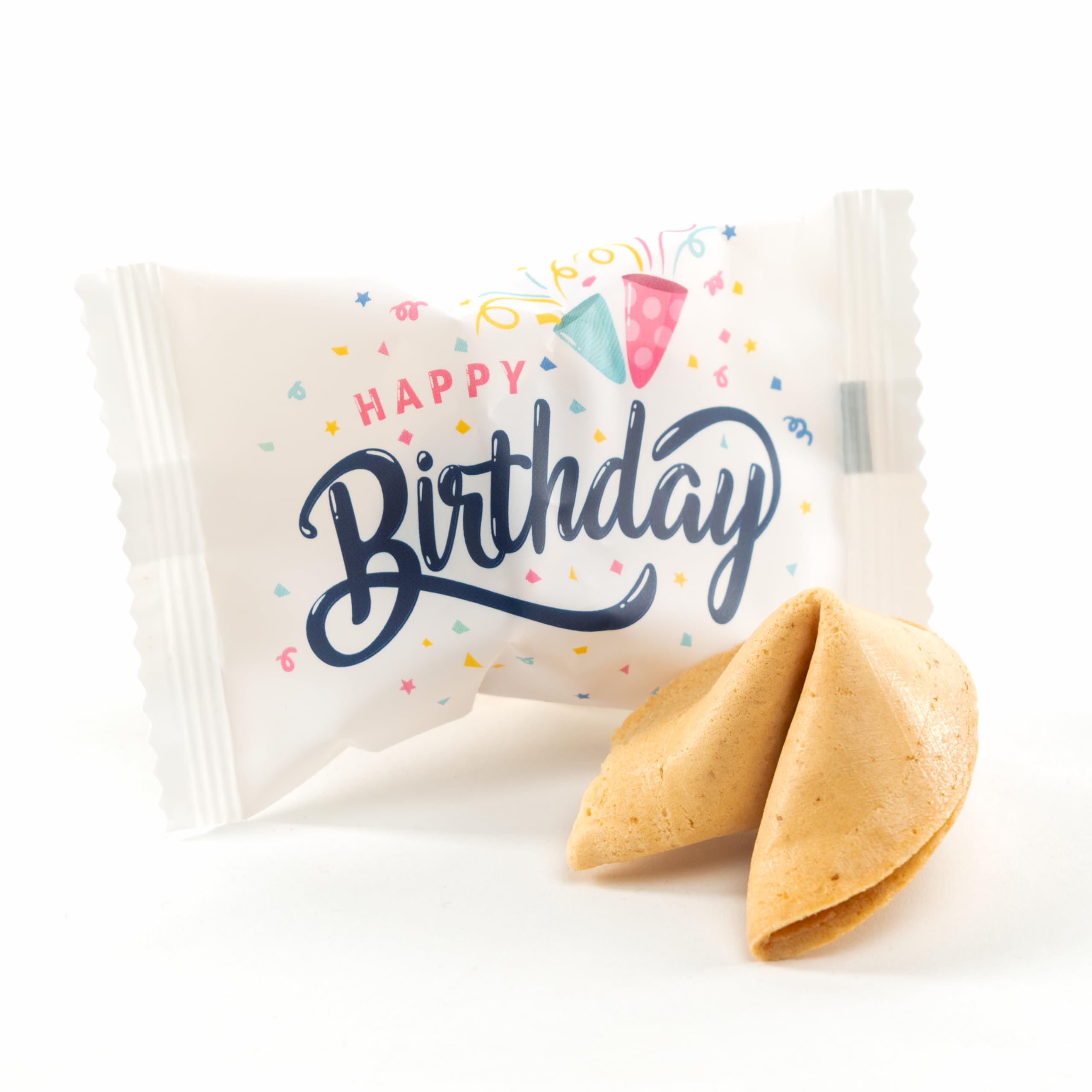 Lucky Treats Glückskekse - 25 Stück - Schön, dass du da bist - Gastgeschenke Hochzeit Deko - Sprüche auf Deutsch & Englisch - regional hergestellt