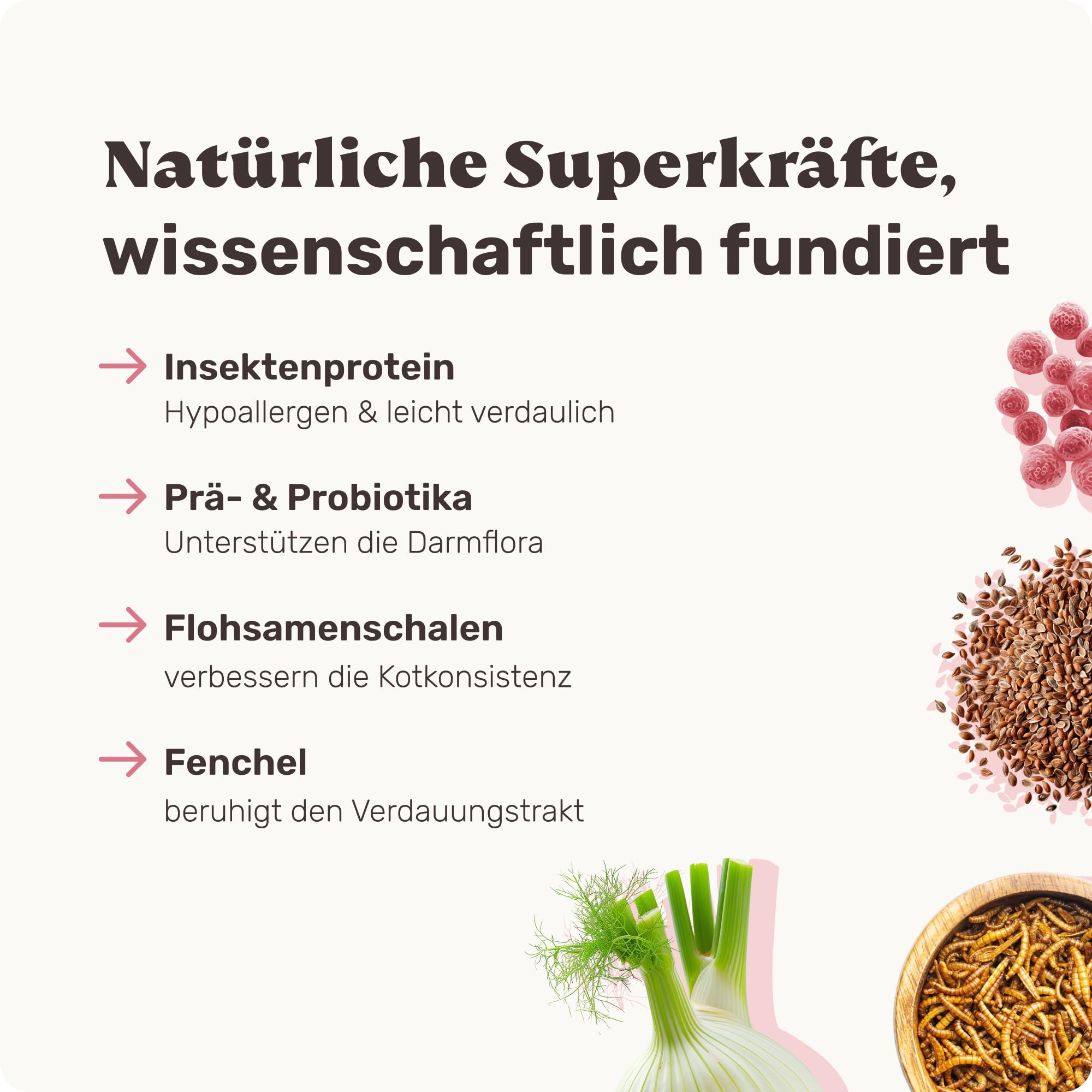 9-in-1 Probiotika für Deinen Hund - Lucky Belly Hypoallergen Allergie Fit ohne Huhn 120 Drops (350g) von mammaly-Bei Magenprobleme & Verdauungsprobleme für Magen-Darm,Verdauungssnacks bei Gras fressen