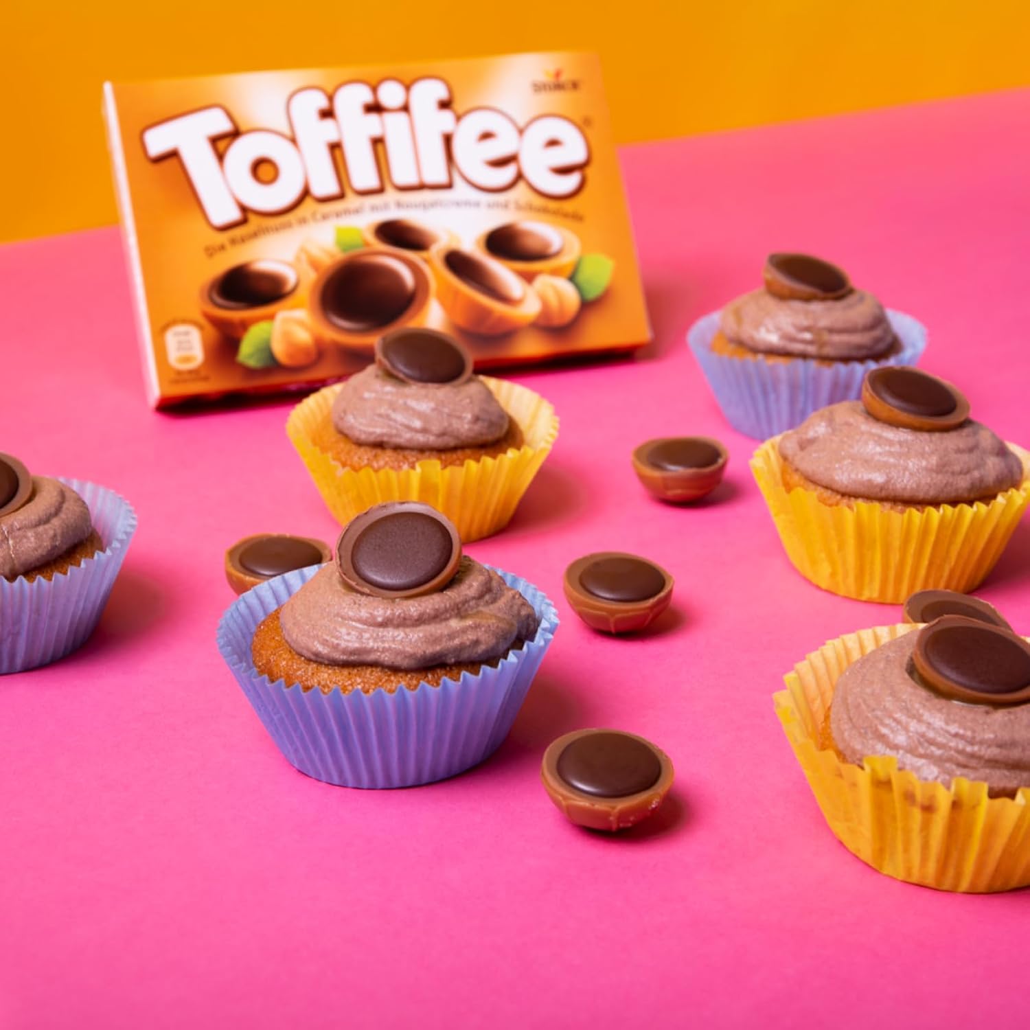 Toffifee White Chocolate – 1 x 125 g – Haselnuss in Karamell mit heller Creme und weißer Schokolade – ideal zum gemeinsamen Naschen und Teilen