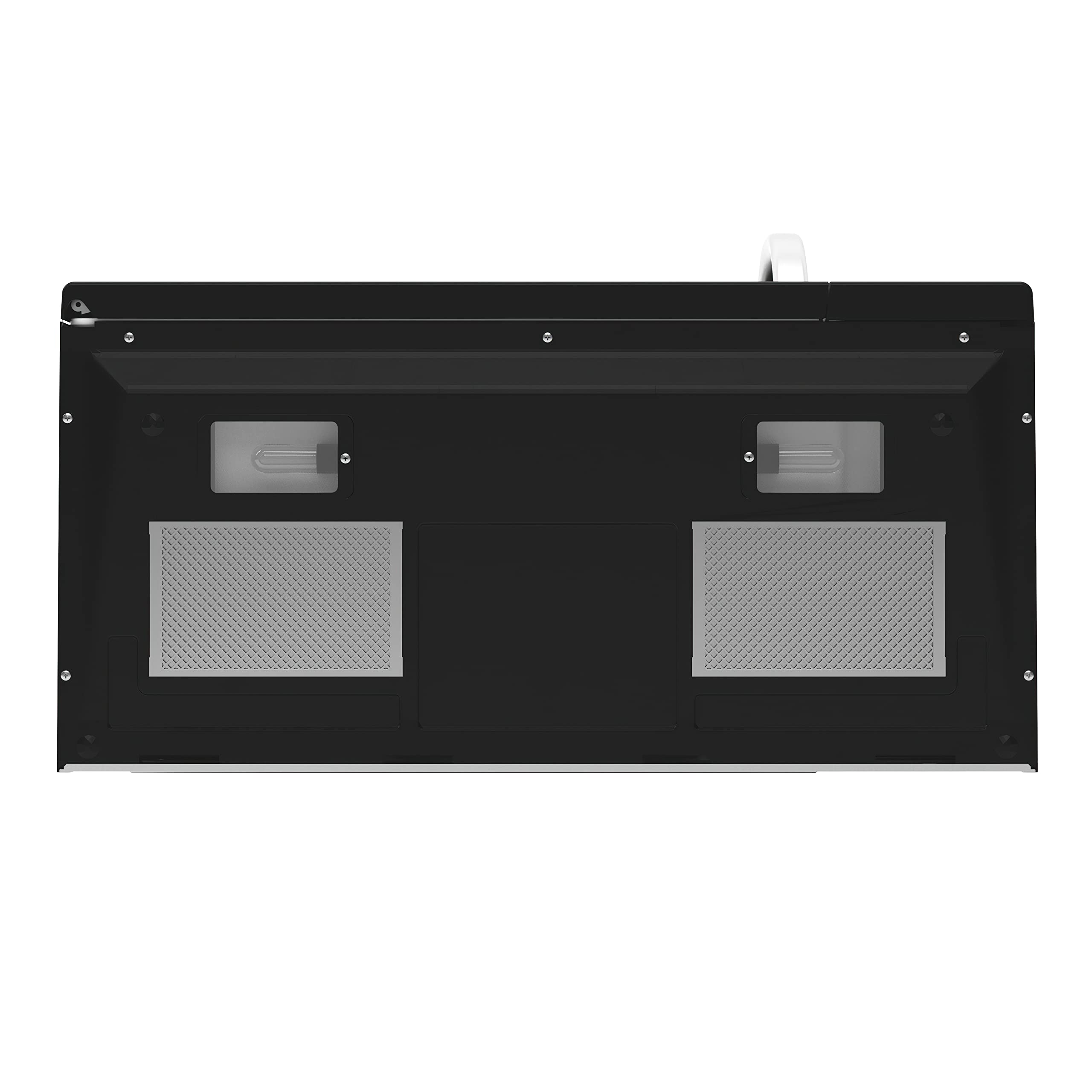 KoolMore Reserve Built-in Microwave Convection Oven with Air Fry, 3-in-1 Combo, Sensor Cook, Soft-Close Door, Stainless Steel, 24 in. / 1.6 cu. ft. with NEMA 5-20P Plug in Black