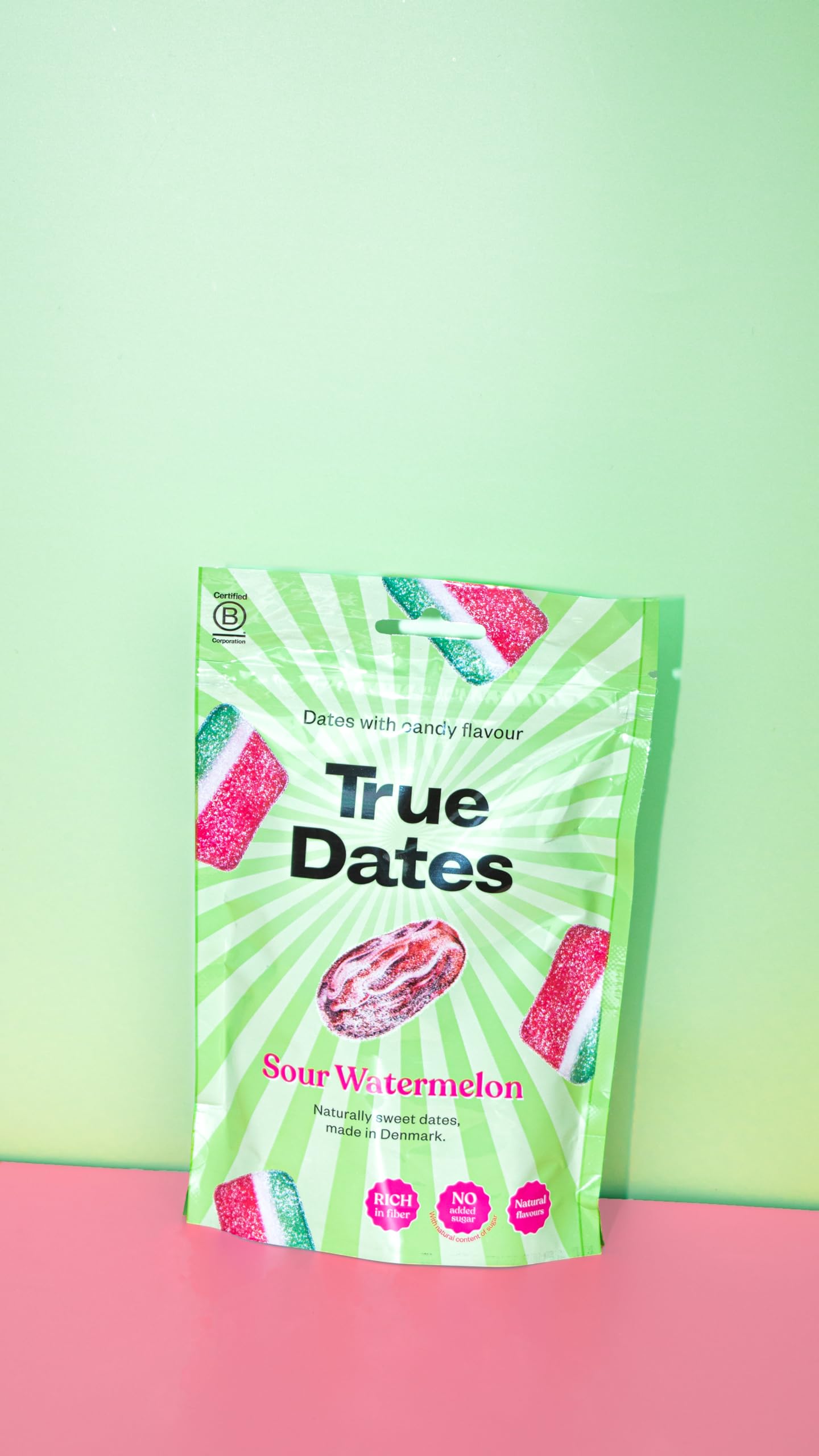 True Dates - Sour Apple | natürlich aromatisierte Datteln | Saurer Apfel-Geschmack | 100 g
