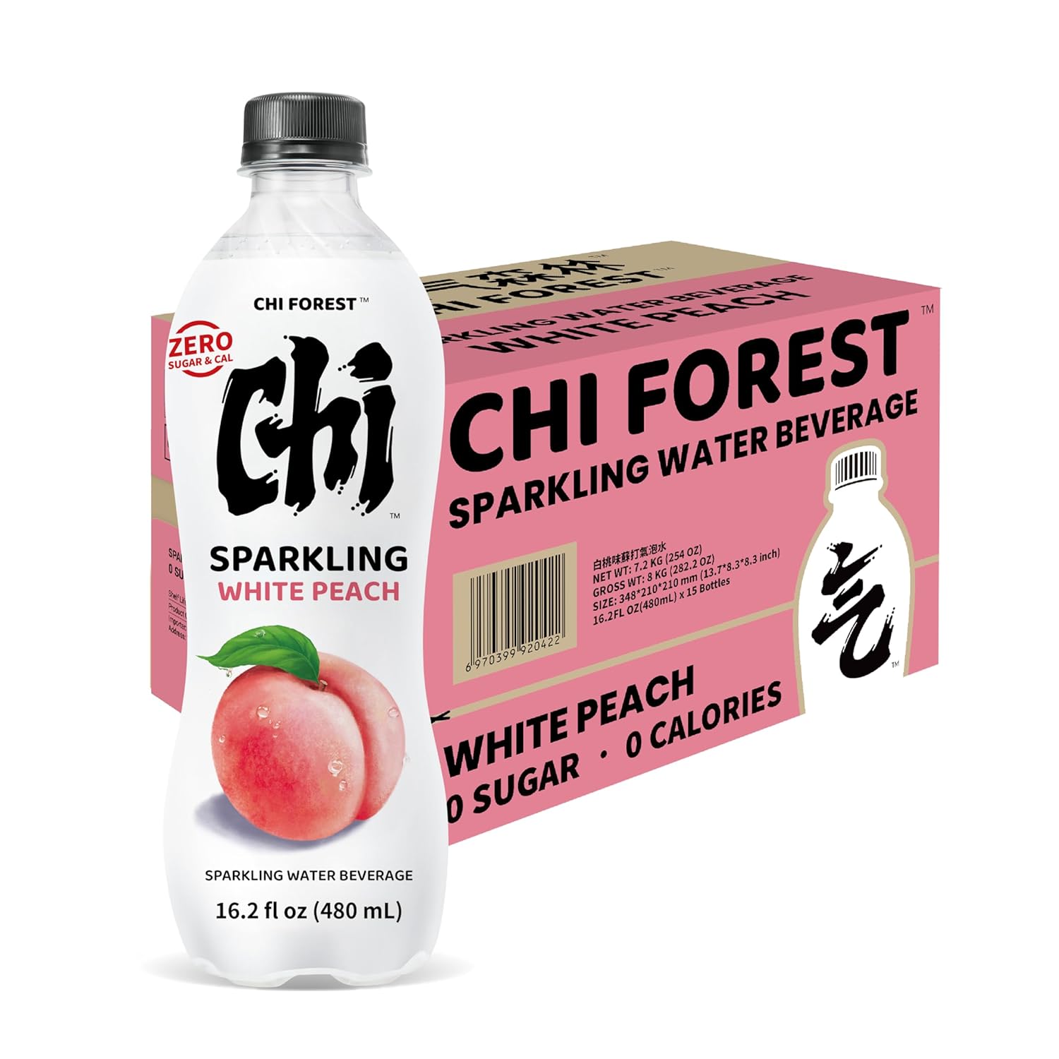 CHI FOREST Lychee Fizzy Sparkling Water (11.16 fl oz* 24)