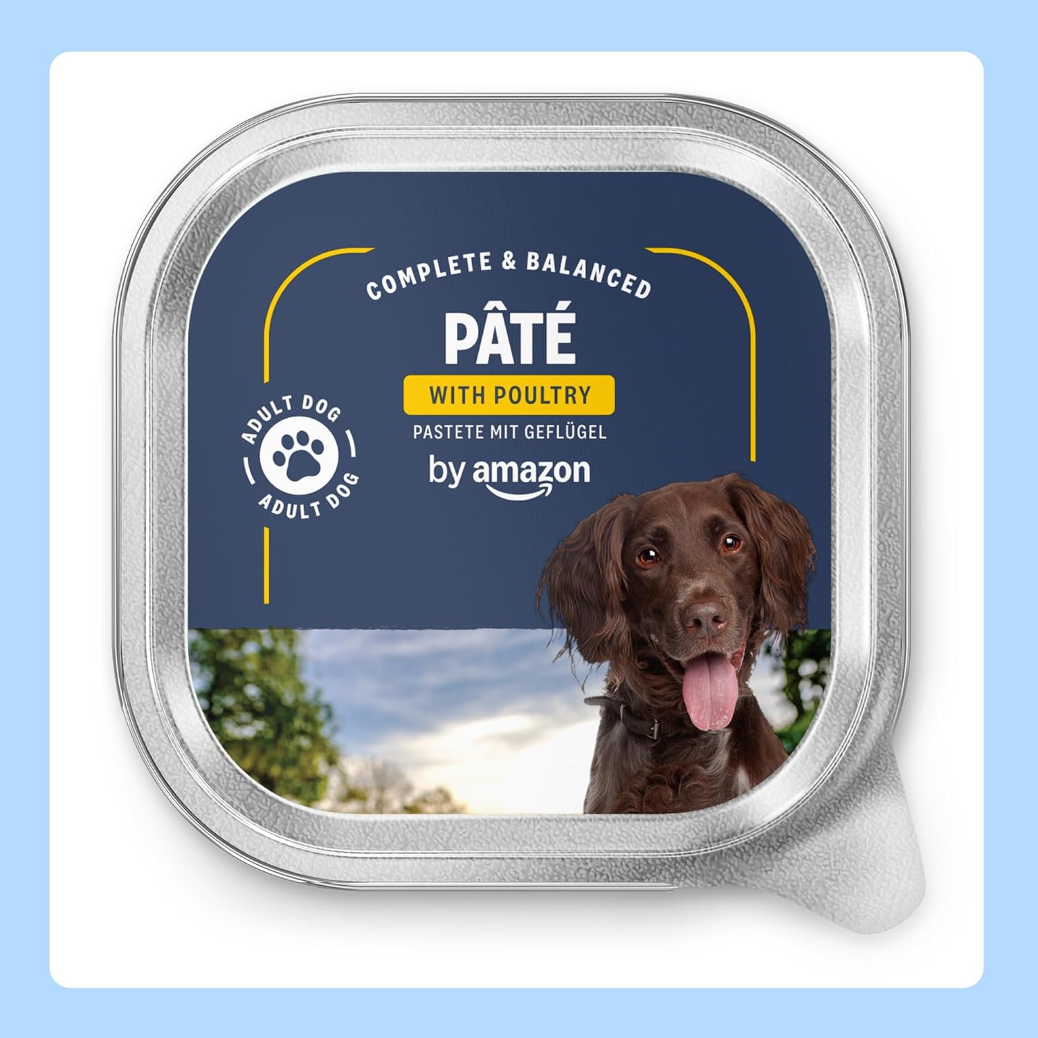 by Amazon Nassfutter für Hunde, Pastete Gemischt, 300g, 20er-Pack