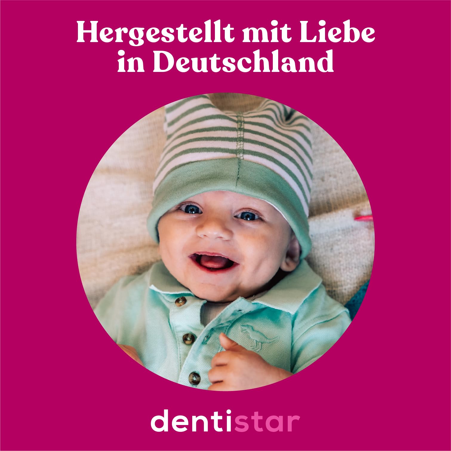 dentistar STOPPi Entwöhnungssauger – Entwöhnungsschnuller aus Silikon für Kinder ab 24 Monate – Der Schnuller zum Abgewöhnen für Kleinkinder – BPA-frei – Made in Germany – Rosarot