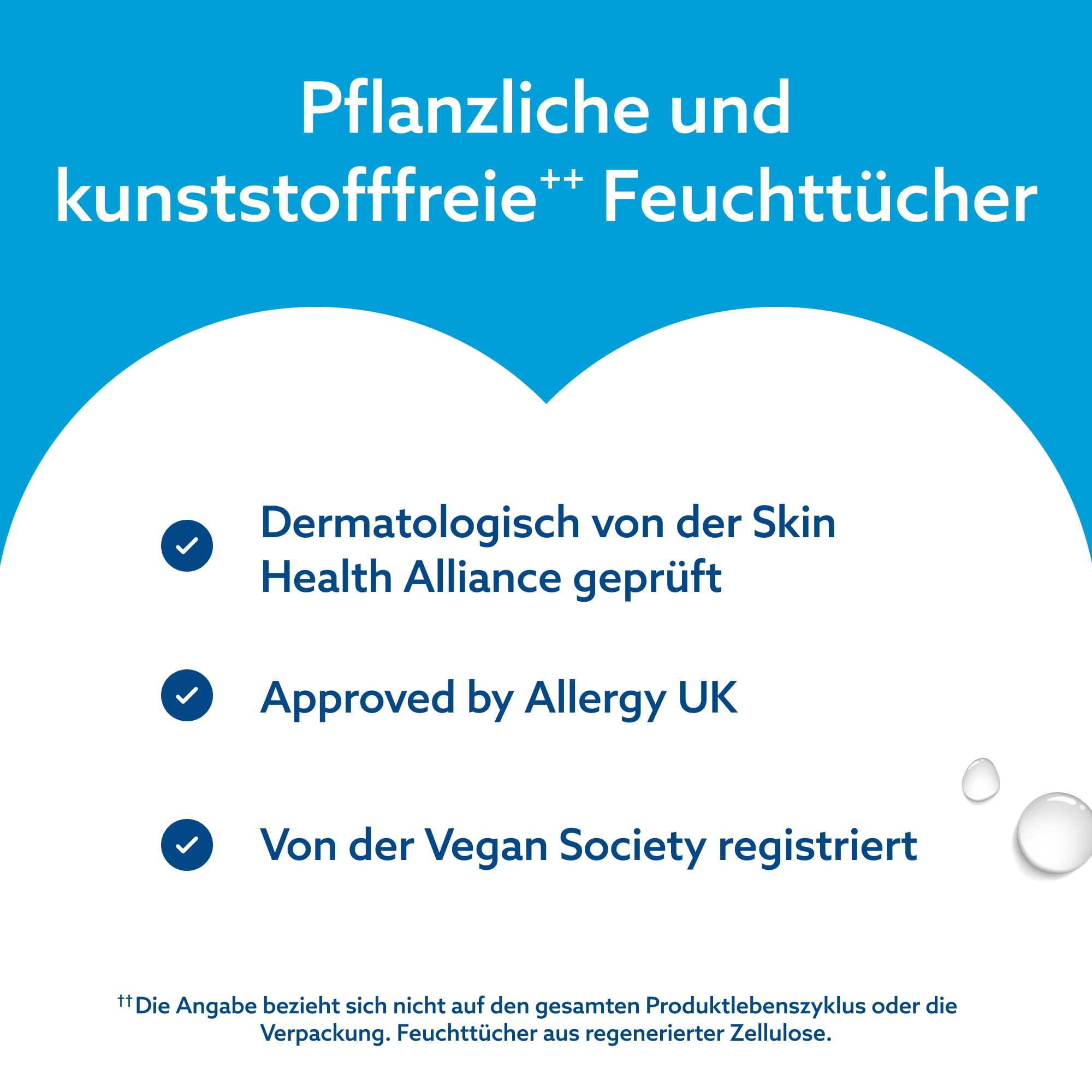 WaterWipes Sensitive+ Newborn & Baby Wipes, Feuchttücher für Neugeborene und Babys, 720 Stück (12 Packungen), 3-in-1-Reinigung, Pflege, Schutz, 99,9% Wasser, parfümfrei