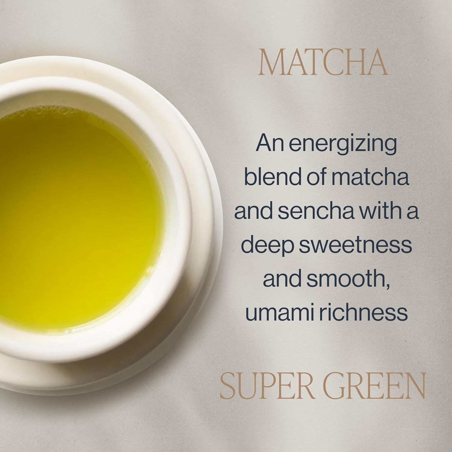 Rishi Tea Matcha Super Green Japanese Tea - Organic, Caffeinated Sachet Bags, Umami, Antioxidant-Rich Sencha & Matcha Blend - 50 Count