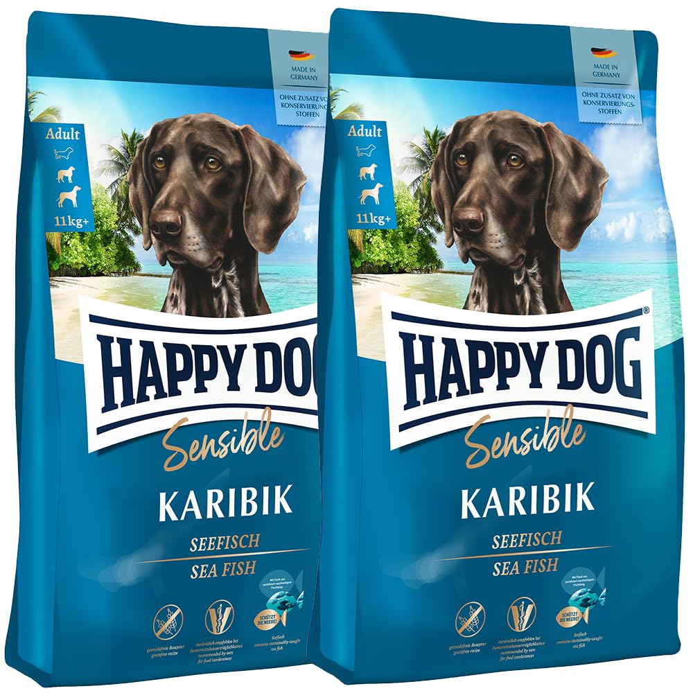 Happy Dog Sensible Neuseeland - M - Trockenfutter, Hundefutter - Geschmacksrichtung Lamm - 12,5kg