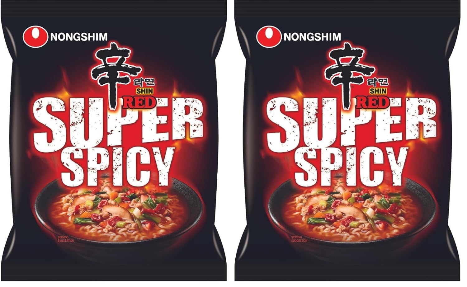 Nongshim - Instant Nudeln Shin Ramyun - Multipack (20 X 120 GR) - Produktdesign kann abweichen