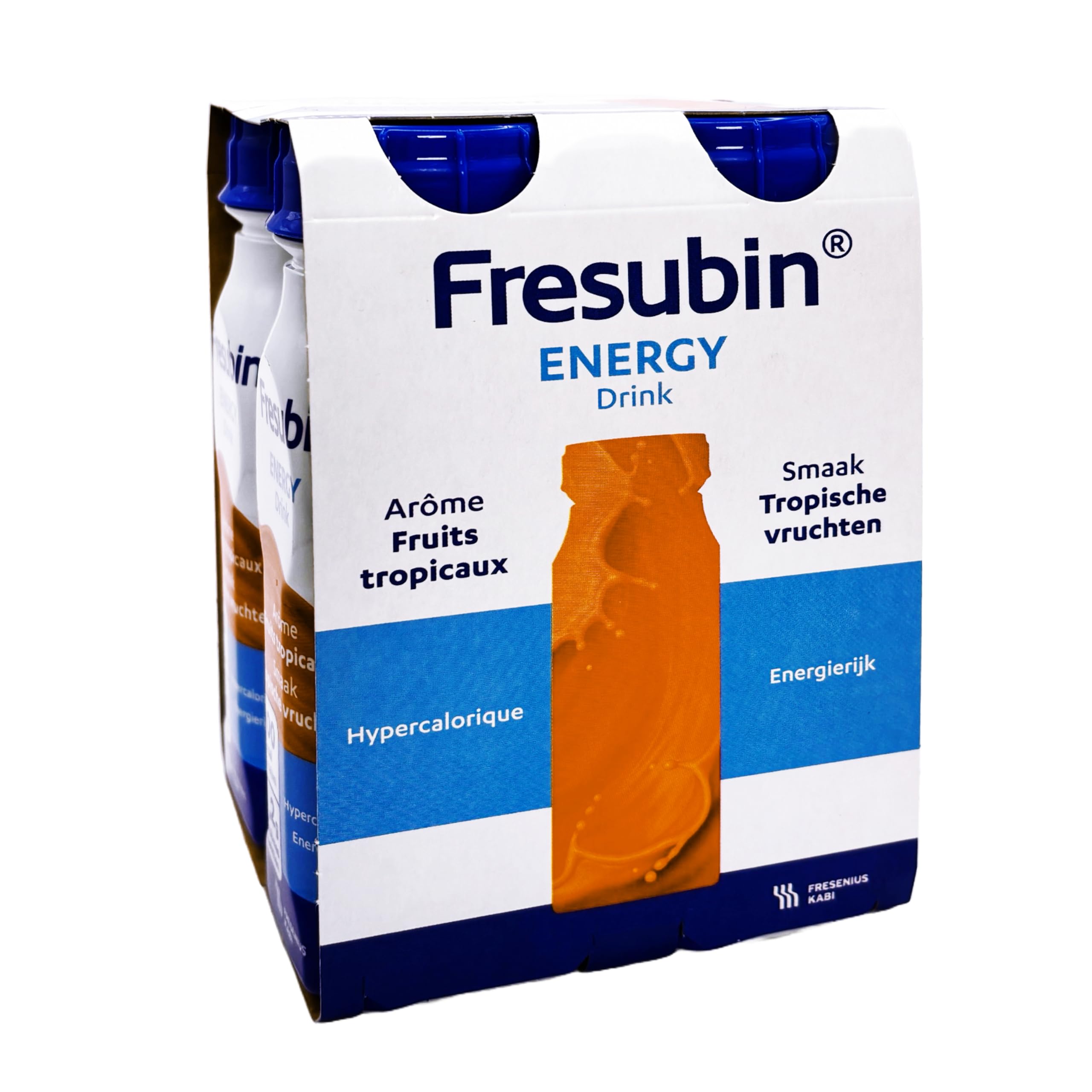 Fresubin Energy Drink - Mischkarton Hochkalorische Trinknahrung von Fresenius Kabi in 6 Geschmacksrichtungen, 300 kcal pro Flasche (200 ml (24er Pack), Mischkarton)