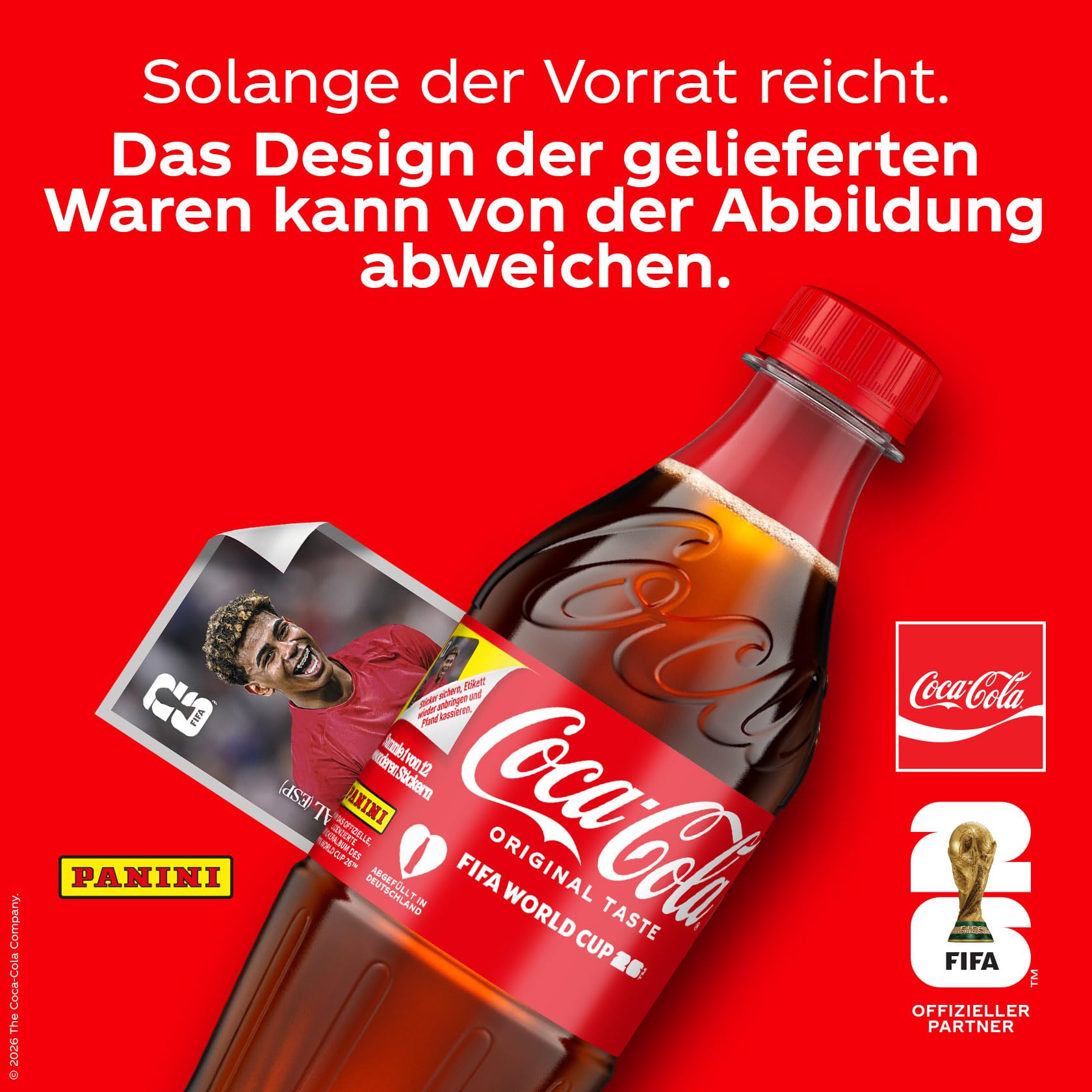 Coca-Cola Classic - pure Erfrischung mit unverwechselbarem Coke-Geschmack in stylischem Kultdesign - Einweg Flasche (12 x 500 ml)
