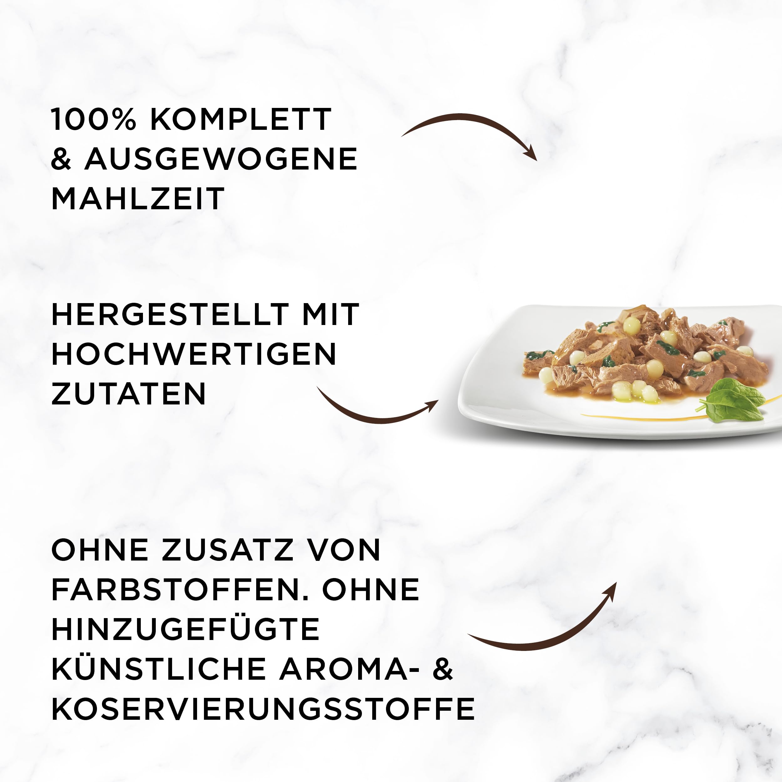 Gourmet A la Carte Katzenfutter nass, Sorten-Mix, 60er Pack (60 x 85g)