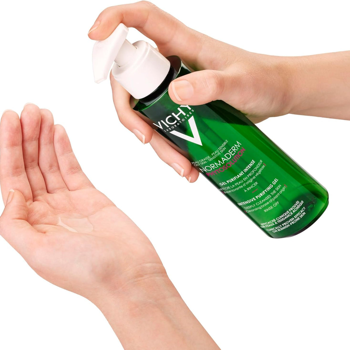 Vichy Normaderm Phytosolution Face Cleanser Gel for Oily/Acne Skin with Salicylic Acid 400ml