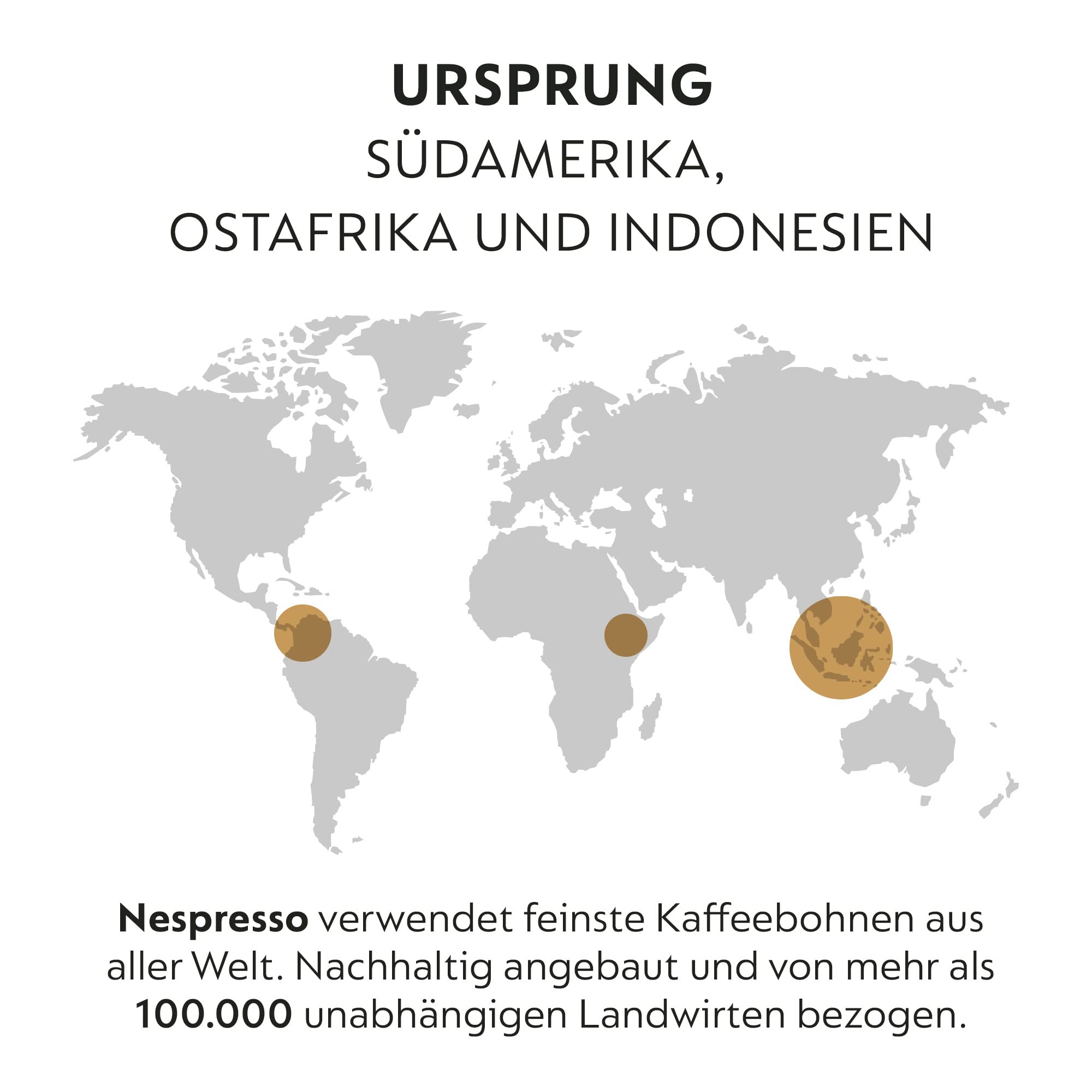 NESPRESSO ORIGINAL Ispirazione Italiana Auswahl 100 Kaffeekapseln | Arabica & Robusta Kaffee | Mittlere bis dunkle Röstung