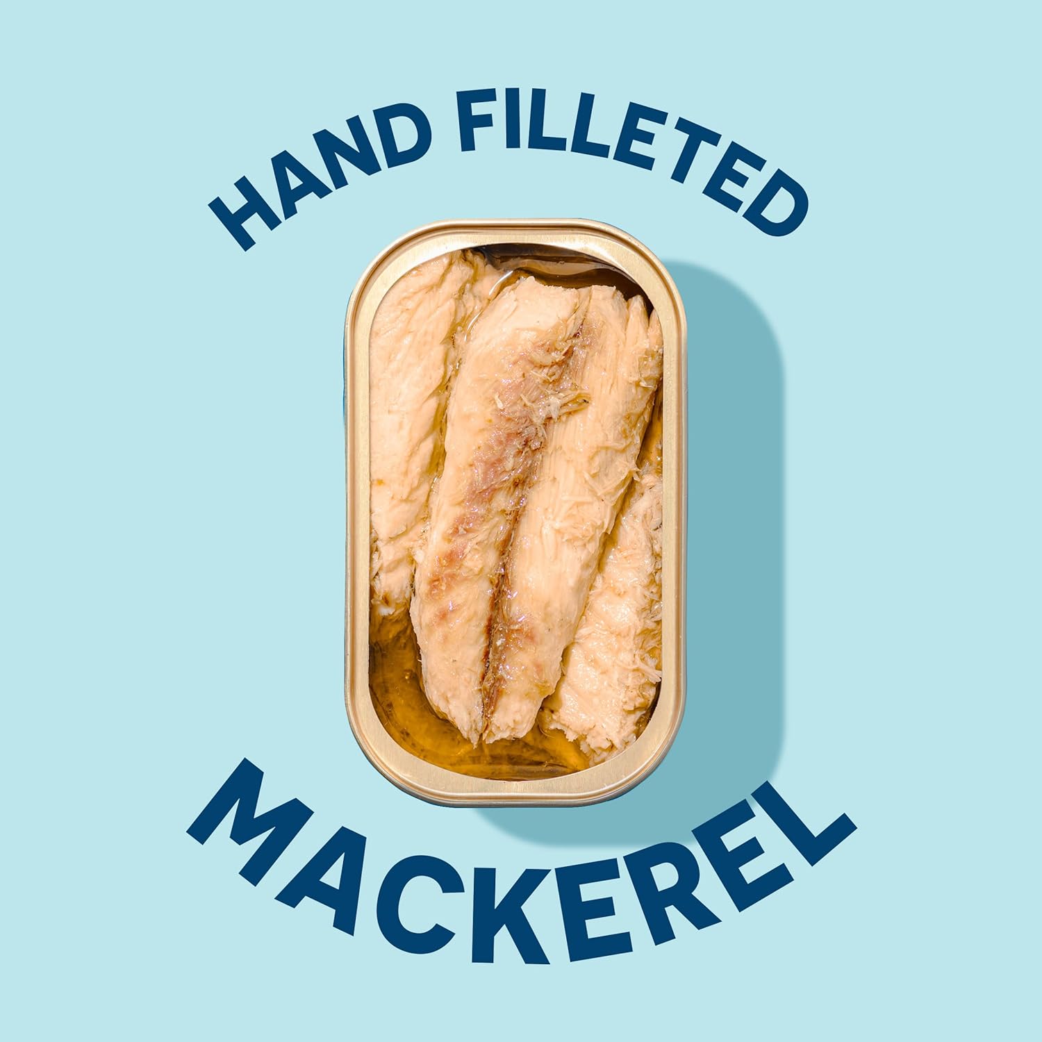 Wild Planet Wild Mackerel Fillets in Organic Extra Virgin Olive Oil, Skinless & Boneless, Canned Fish, 4.4 Ounce (Pack of 12)