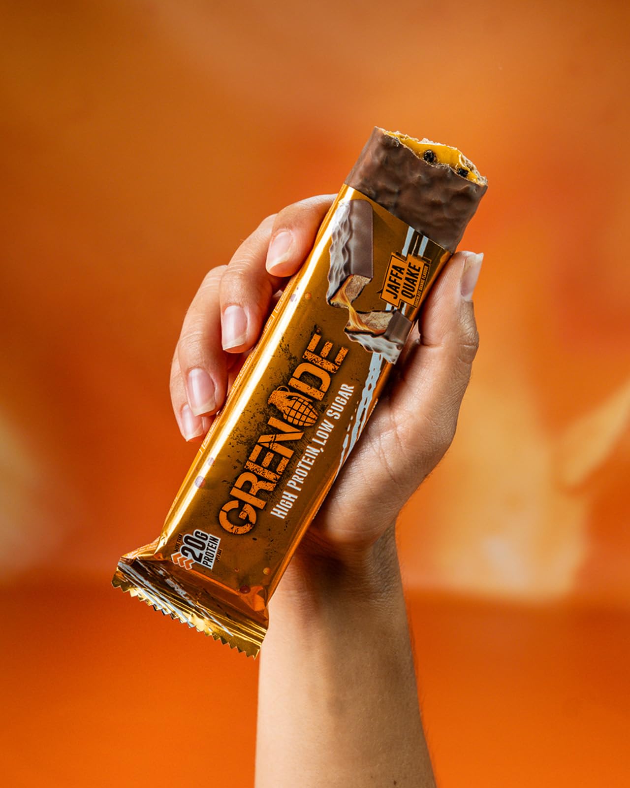 Grenade Proteinriegel, OREO White – Proteinreich & Zuckerarm, 12 x 60 g