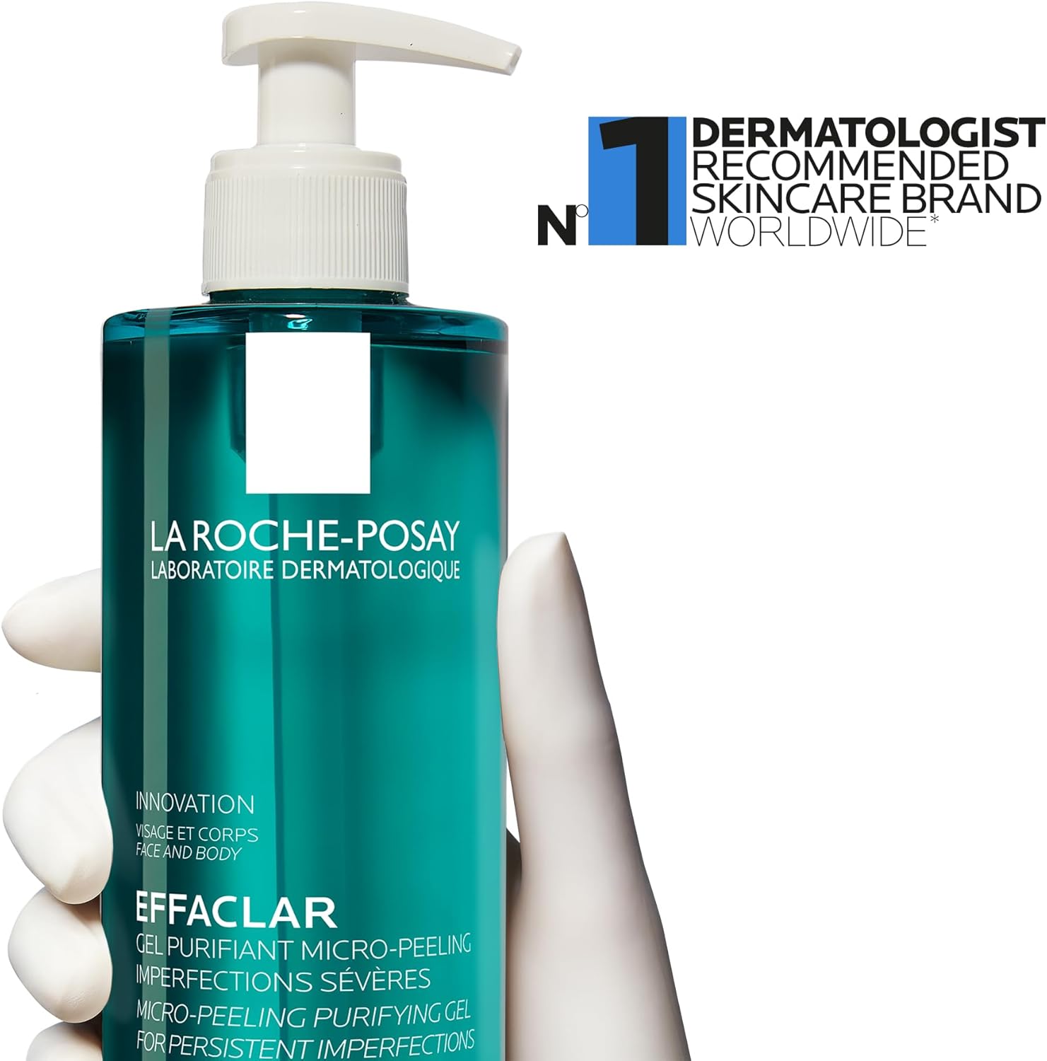 La Roche-Posay Effaclar Micropeeling Cleansing Gel with Salicylic Acid For Oily Skin