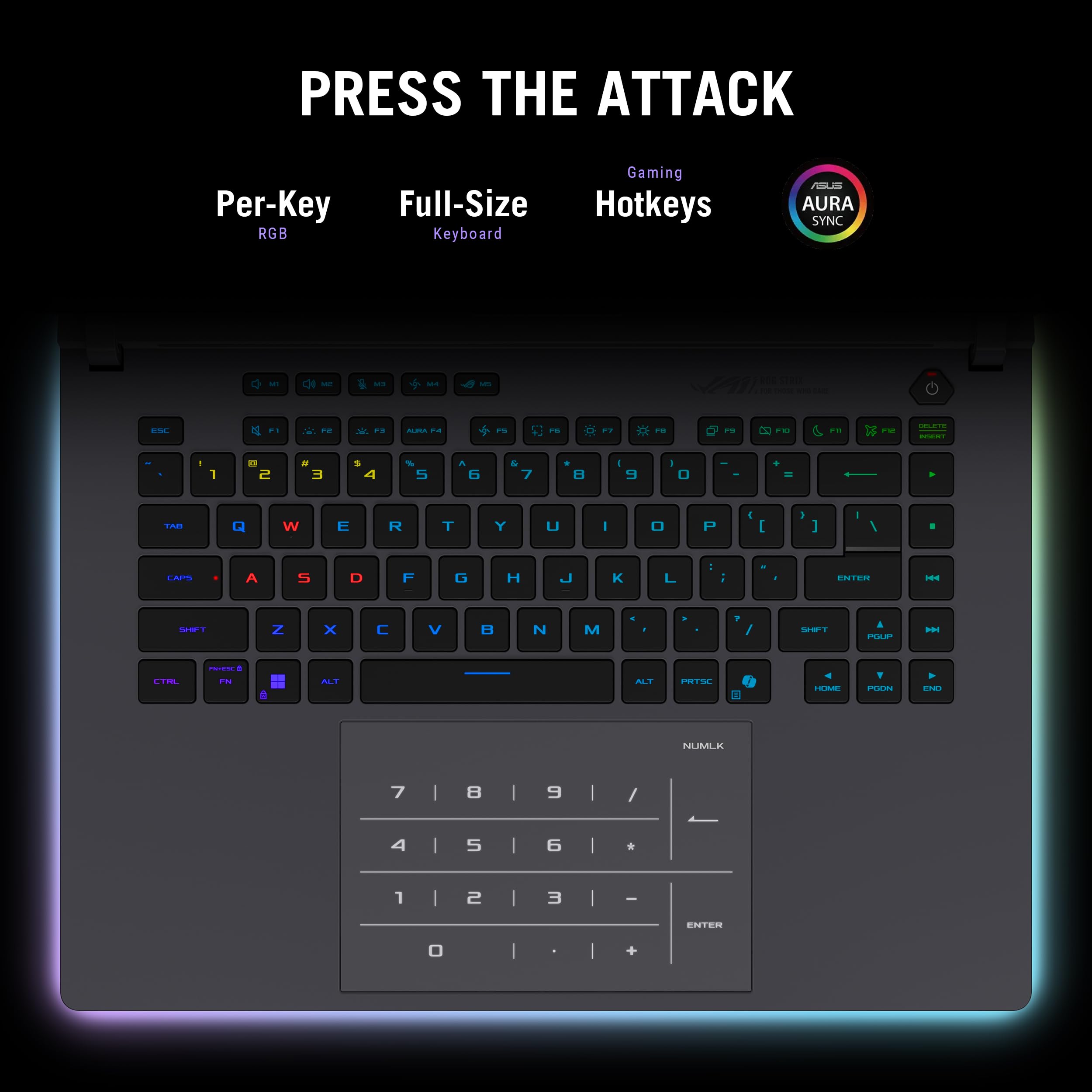 ASUS ROG Strix G16 (2025) Gaming Laptop, 16” FHD+ 16:10 165Hz/3ms Display, NVIDIA® GeForce RTX™ 5060 Laptop GPU, Intel® Core™ i7 Processor 14650HX, 16GB DDR5, 1TB Gen 4 SSD, Wi-Fi 7, Windows 11 Home