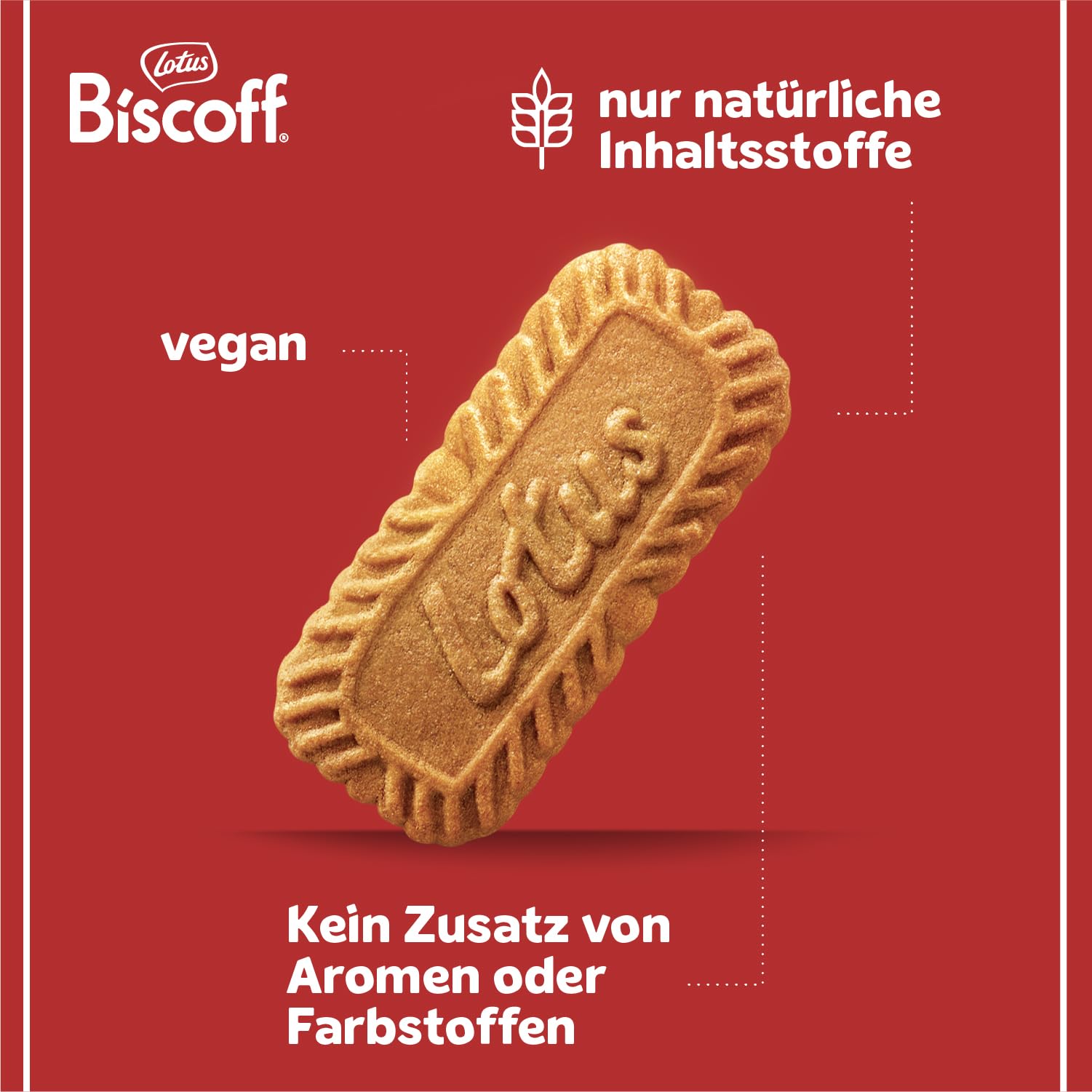 Lotus Biscoff | Orginal Karamellisierter Keks | 300 Einzeln Verpackte Kekse | Einzigartiger Knuspriger Geschmack | Vegan | Kein Zusatz von Aromen oder Farbstoffen | 1.875 kg