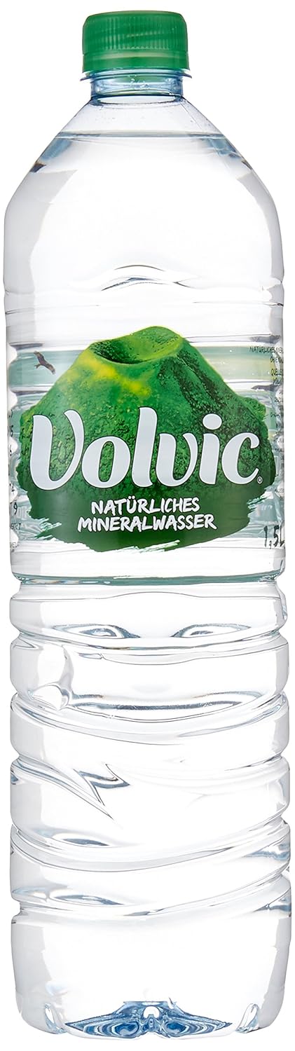 Volvic Naturelle stilles Mineralwasser, Einweg (6 x 1.50 l)