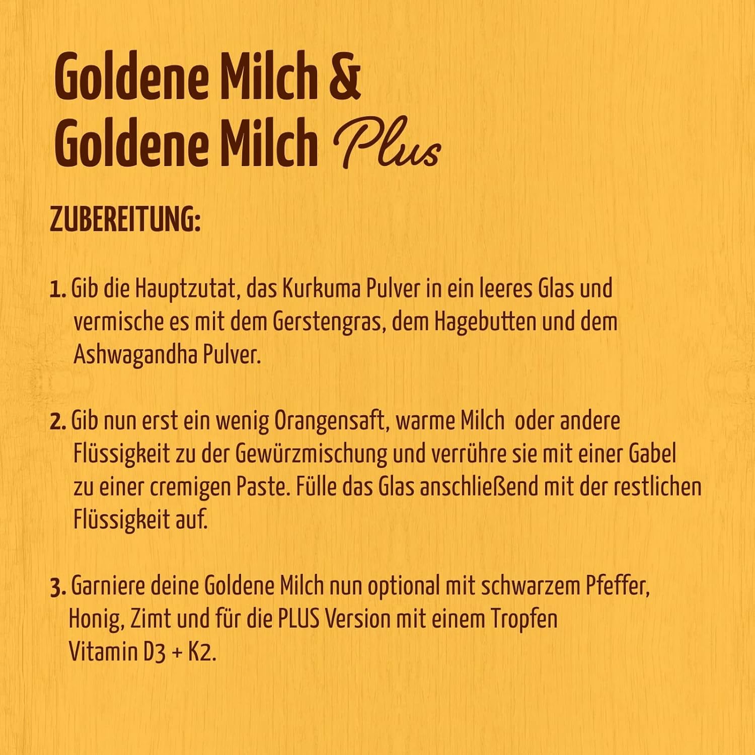 Kurkuma Pulver 1000g | fein gemahlene Kurkumawurzel in Bio-Qualität | Ideal zur Zubereitung einer Goldenen Milch, als Zugabe in Tee, asiatischen Gerichten, würzigen Suppen & Co | vom Achterhof