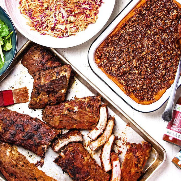 Primal Kitchen Organic Original BBQ, Golden BBQ & Steak Sauce 3-Pack, Made with Real Ingredients, No Cane Sugar or Corn Syrup