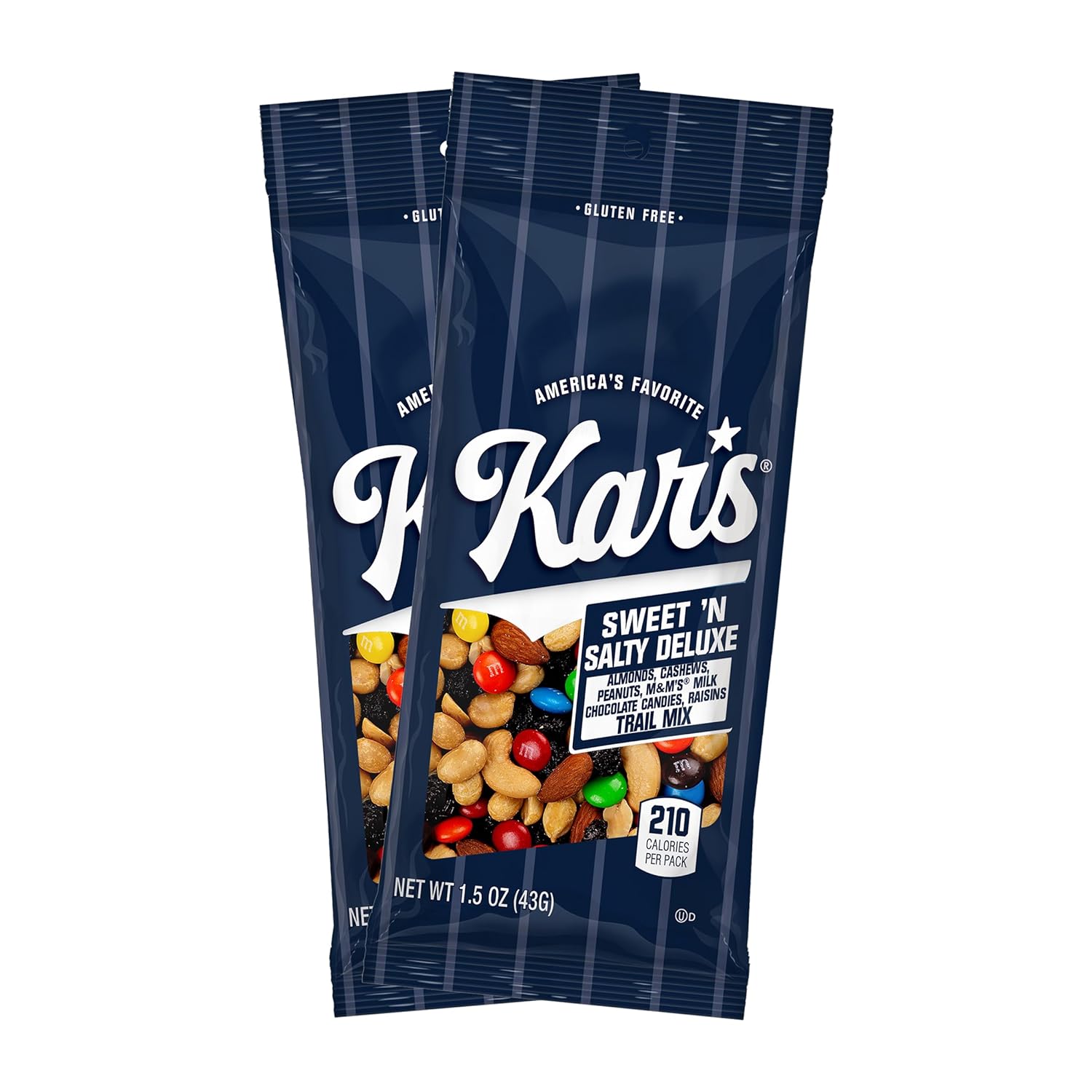 Kar's Nuts Sweet 'N Salty Trail Mix, 2 oz Pouch (Pack of 72), Gluten-Free Trail Mix Snack