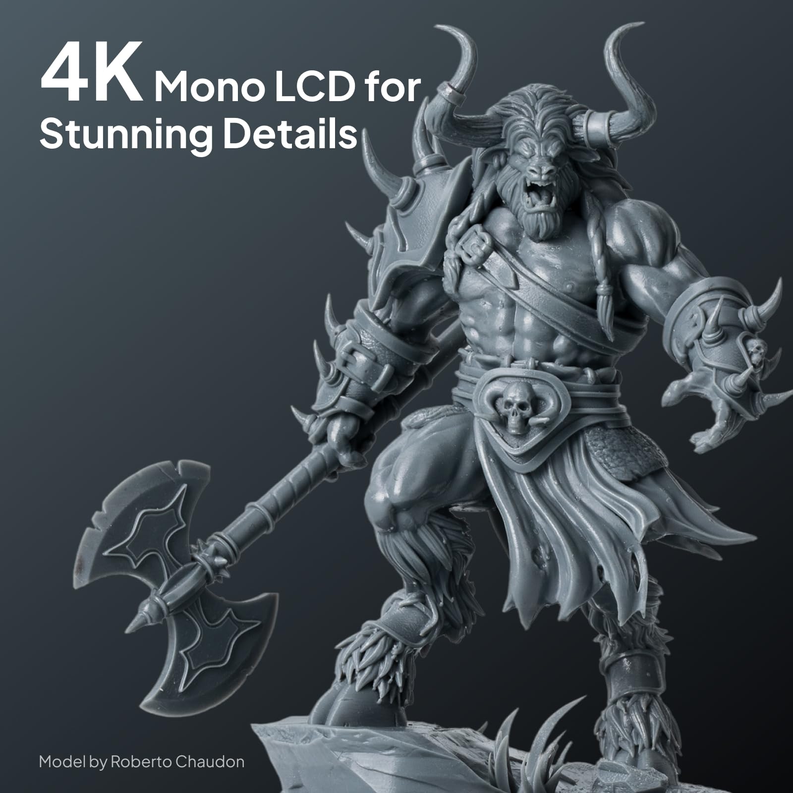 ELEGOO Mars 5 Ultra Resin 3D Printer with 7" 9K Mono LCD, 150mm/h High Speed Printing, Smart Automatic Leveling, Intelligent Detection, WiFi-Transfer, Printing Size of 6.04 × 3.06 × 6.49 inch