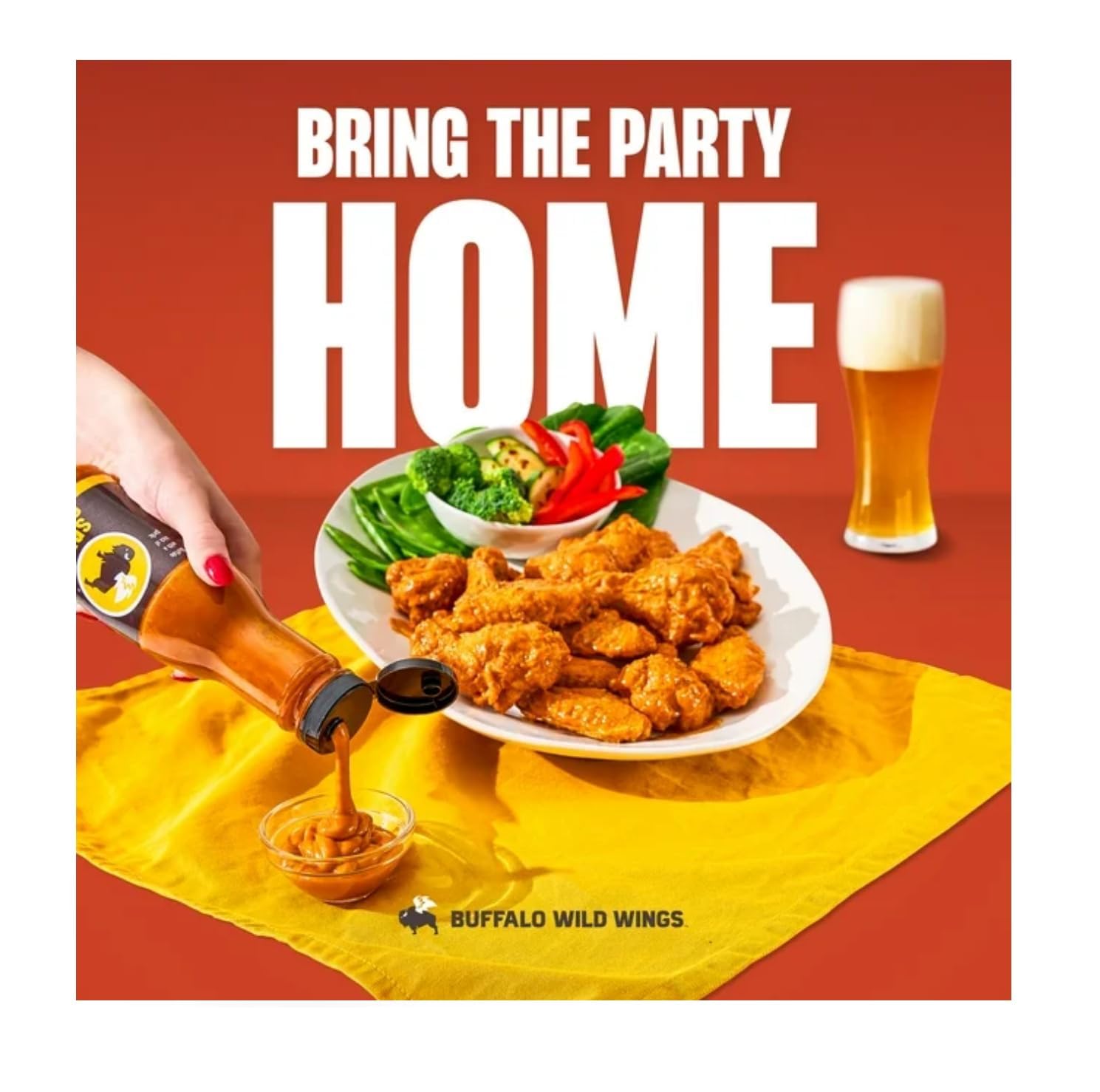 Buffalo Wild Spicy Garlic Sauce - Pack of 2 - Perfect on Anything - Elevate Your Sauce Game - Delicious Classic Flavors that People Love