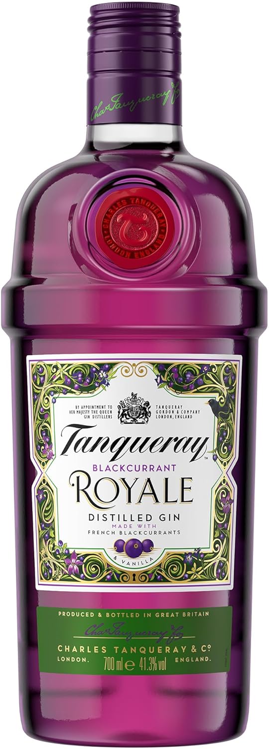 Tanqueray London Dry Gin | aromatischer Gin | 4-fach destilliert auf englischem Boden | 43,1% vol | 1000ml Einzelflasche