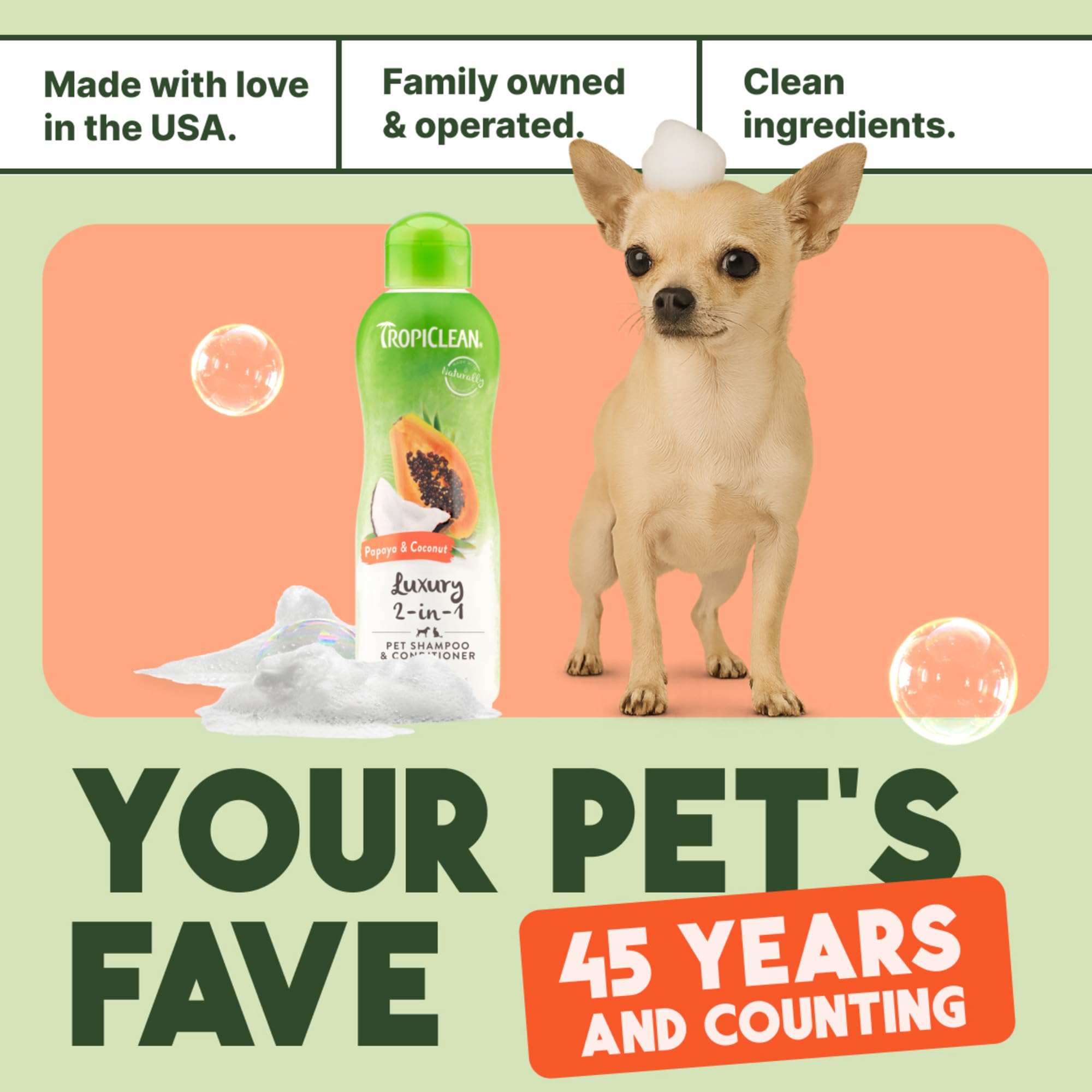 TropiClean Shampoo für Tiere - Med. Juckreizlinderung - Peelt, Befeuchtet & beruhigt trockene, juckende Haut & Fell I Für Hunde & Katzen I Parabens-, Farb- und Seifenfrei - Hafermehl & Teebaum, 3,78 L