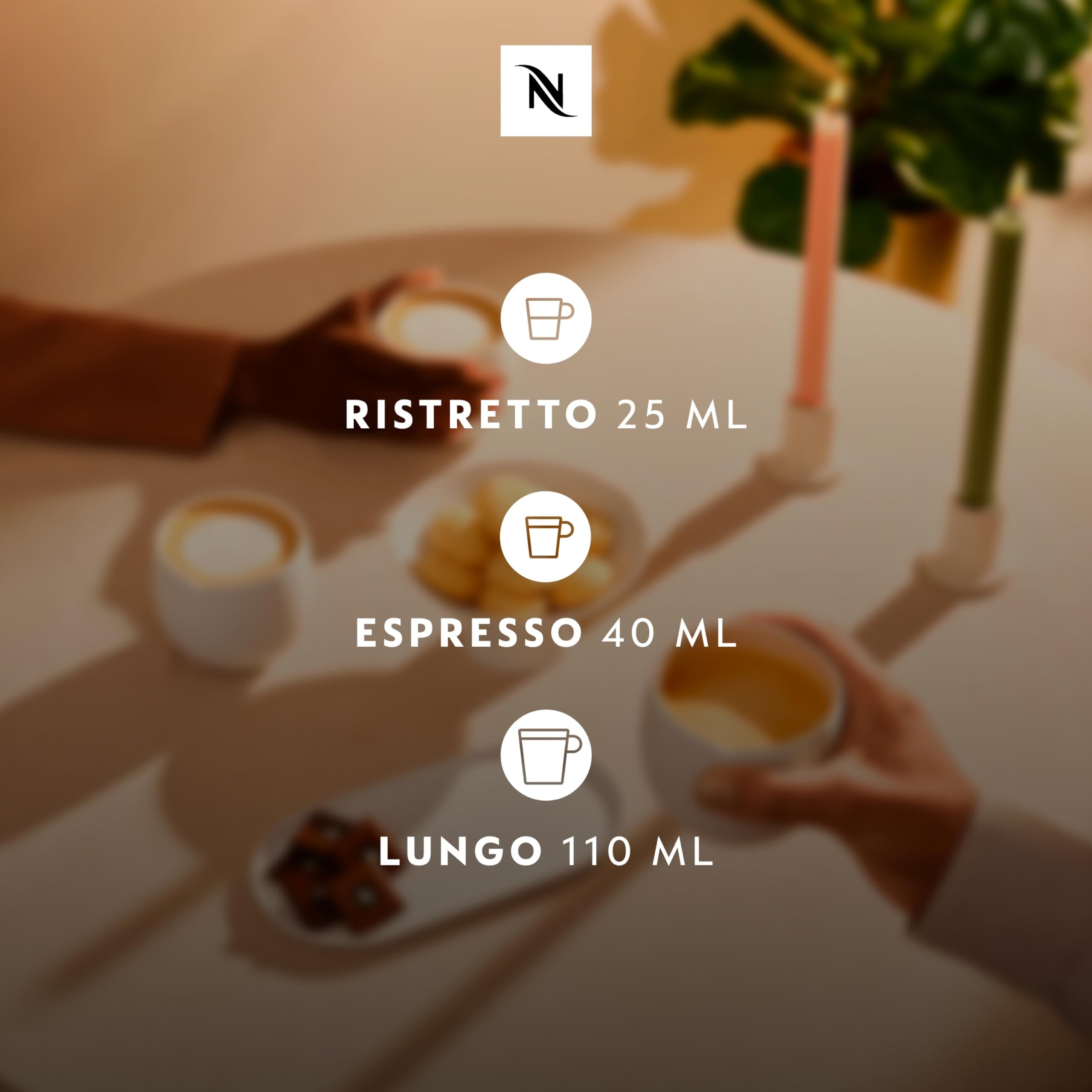 NESPRESSO ORIGINAL Ispirazione Italiana Auswahl 100 Kaffeekapseln | Arabica & Robusta Kaffee | Mittlere bis dunkle Röstung