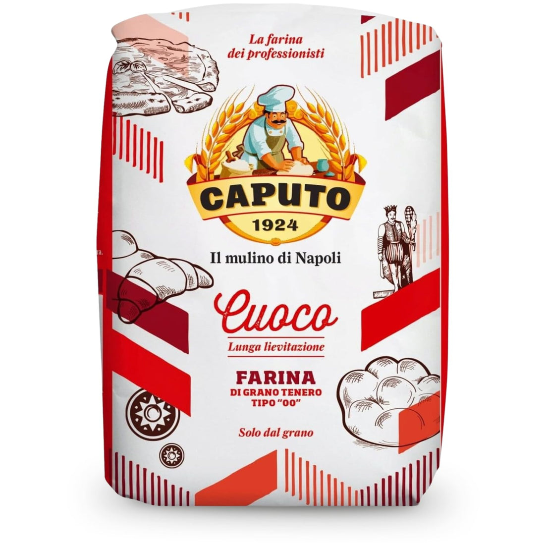 CAPUTO - Caputo Farina Cuocco Tipo 00, 10er pack (10 X 1000 GR)