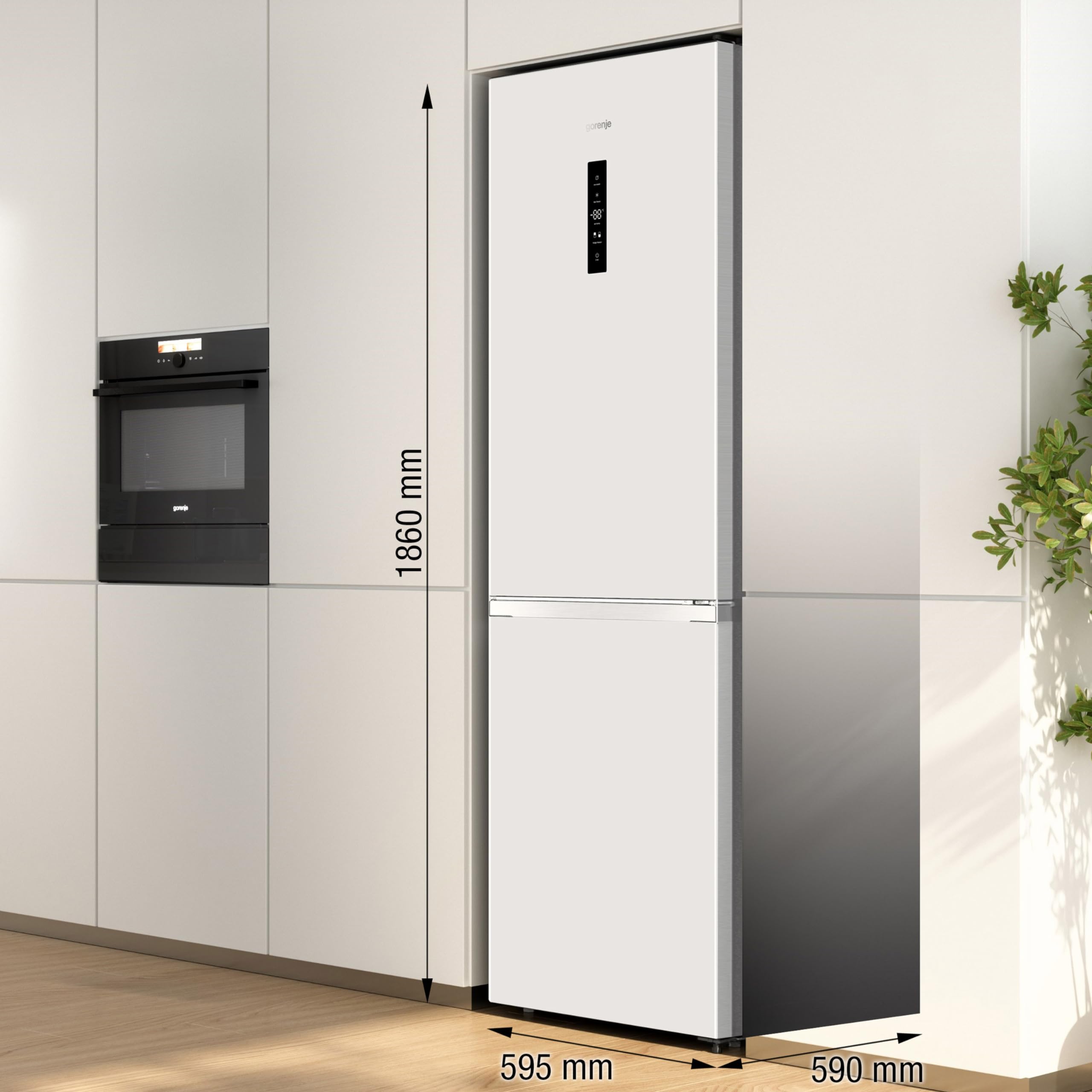 Gorenje RF4142PW4 Kühl-Gefrierkombination Weiß