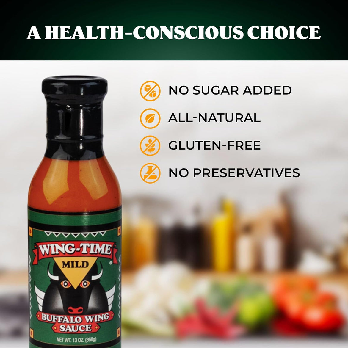 Wing -Time Buffalo Wing Sauce Mild (3)