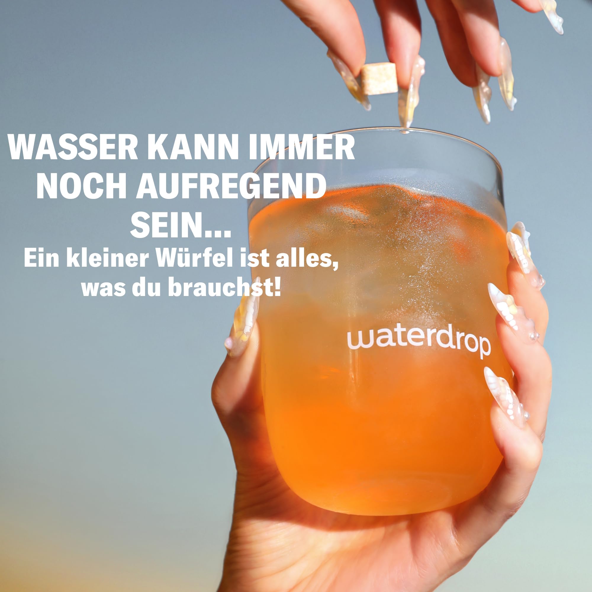 waterdrop® Beeren & Früchte Set – 48 Waterdrop Würfel in 4 verschiedenen Sorten – Zuckerfreier Durstlöscher & Alternative zu Getränkesirup und Geschmackspulver – Flavour Drops im Wasser auflösen