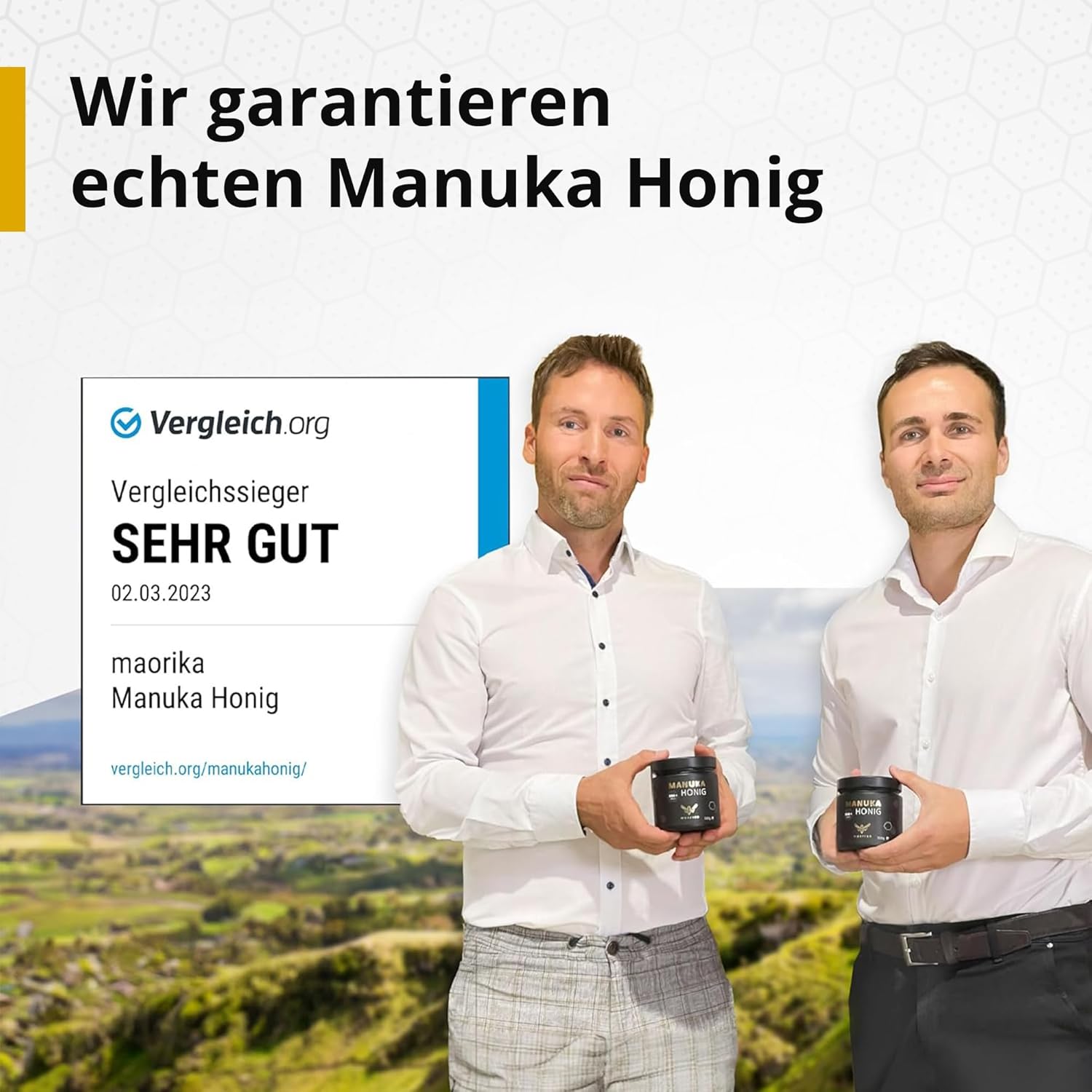 maorika - Manuka Honig 800 MGO + 250g im Glas (lichtundurchlässig, kein Plastik) - laborgeprüft, zertifiziert aus Neuseeland