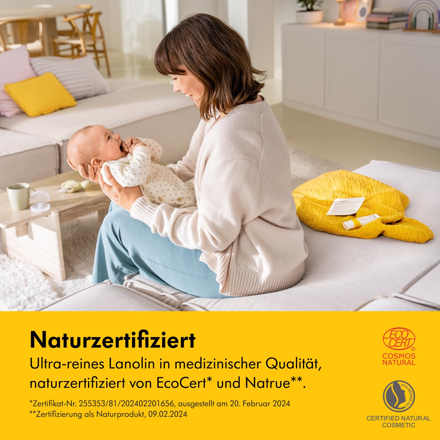 Medela Purelan Lanolin Brustwarzensalbe 37 g – Schnelle Linderung bei beanspruchten Brustwarzen und trockener Haut