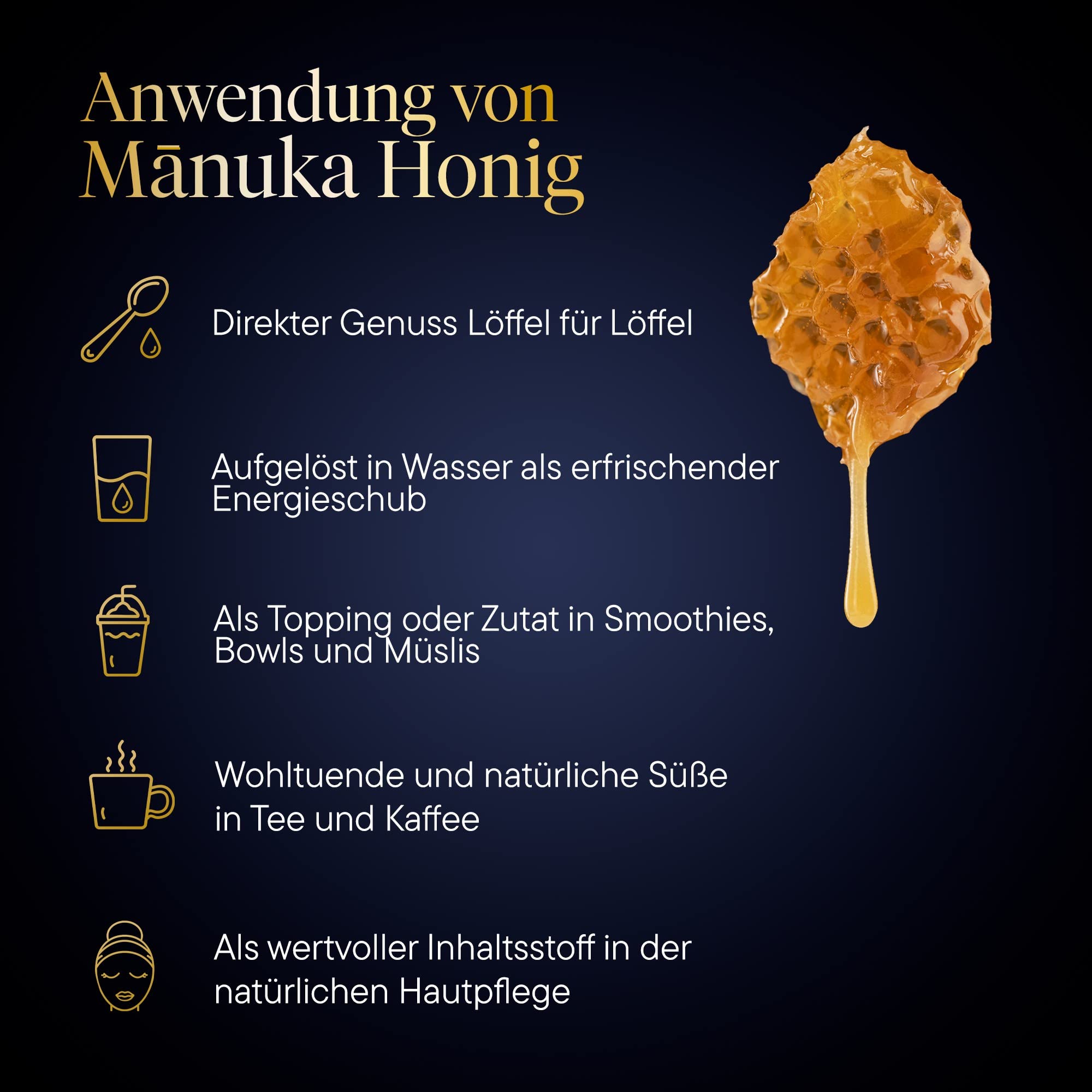Manuka Health - Manuka Honig MGO 400+ 500g, hergestellt und abgefüllt in Neuseeland mit zertifiziertem Methylglyoxal Gehalt, natürlicher Manuka Honig von der Manukapflanze, 100% Manuka, vegetarisch