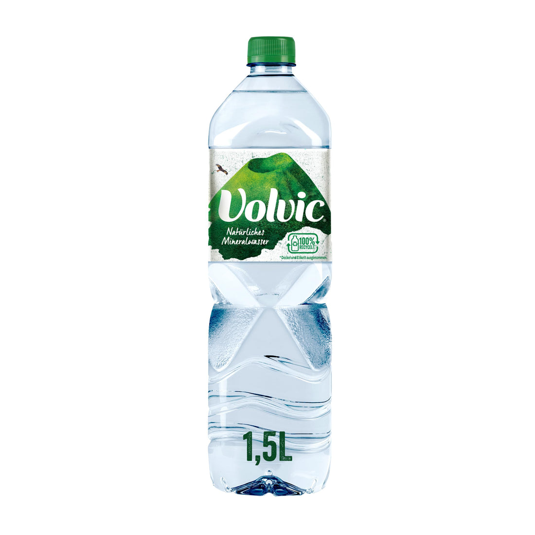 Volvic natürliches Mineralwasser ohne Kohlensäure – 6 x 1,5 l