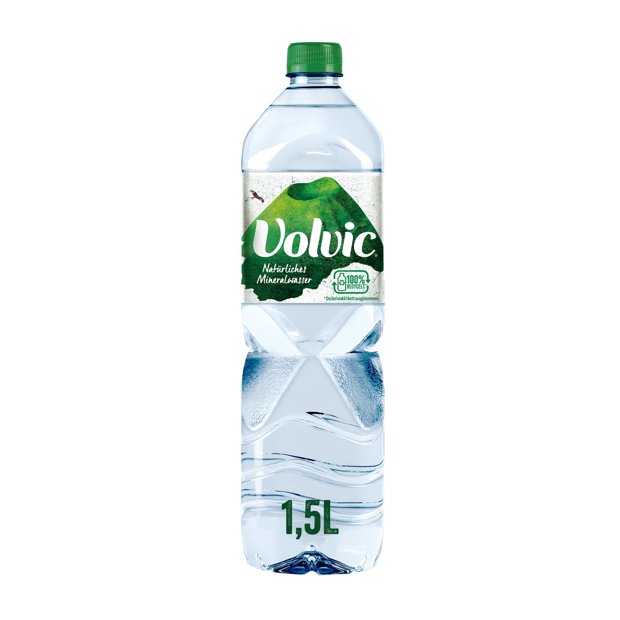 Volvic natürliches Mineralwasser ohne Kohlensäure – 6 x 1,5 l